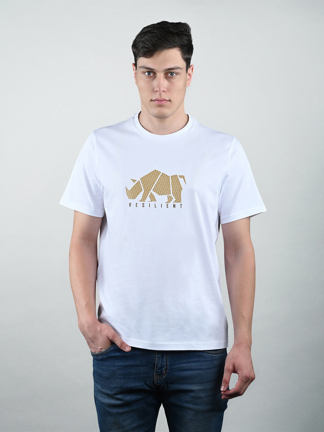 Men's Super Combed Cotton Regular Fit Pack of 3 Roundneck T-shirts