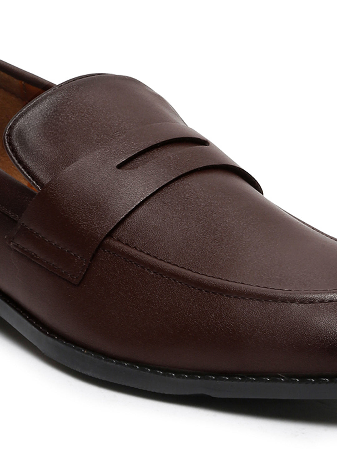 Brunette Brown Slipon Style Comfortable Moccasins