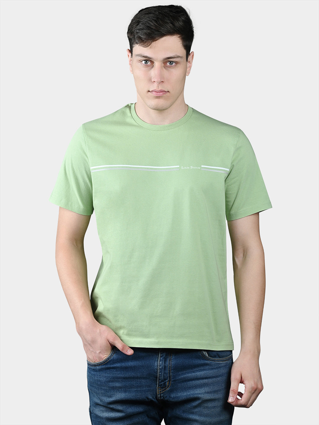 Men's Super Combed Cotton Regular Fit Pack of 3 Roundneck T-shirts