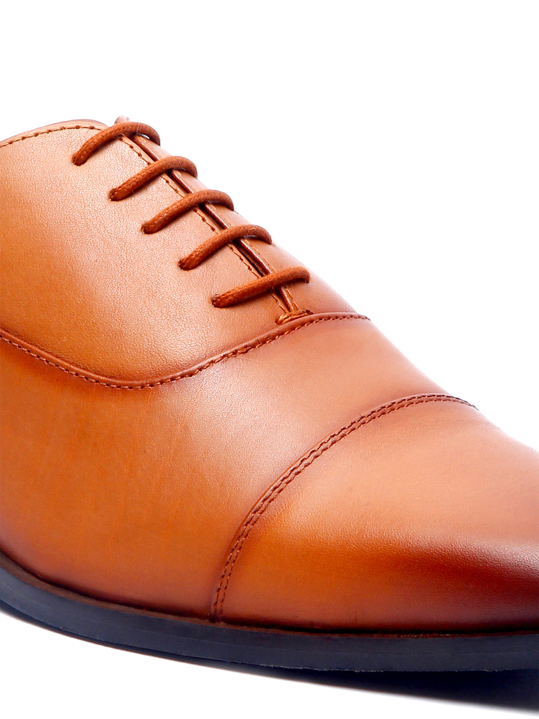 Russet Tan Handmade Premium Italian Leather Oxfords