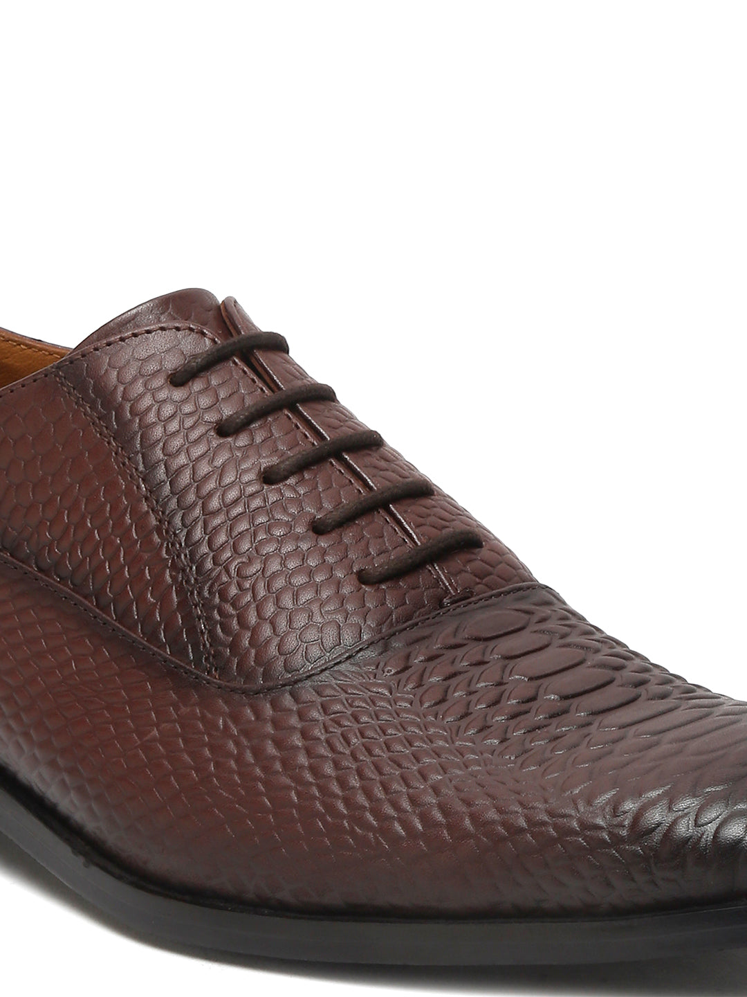 Brunette Brown Handmade Premium Italian Leather Derby Shoes