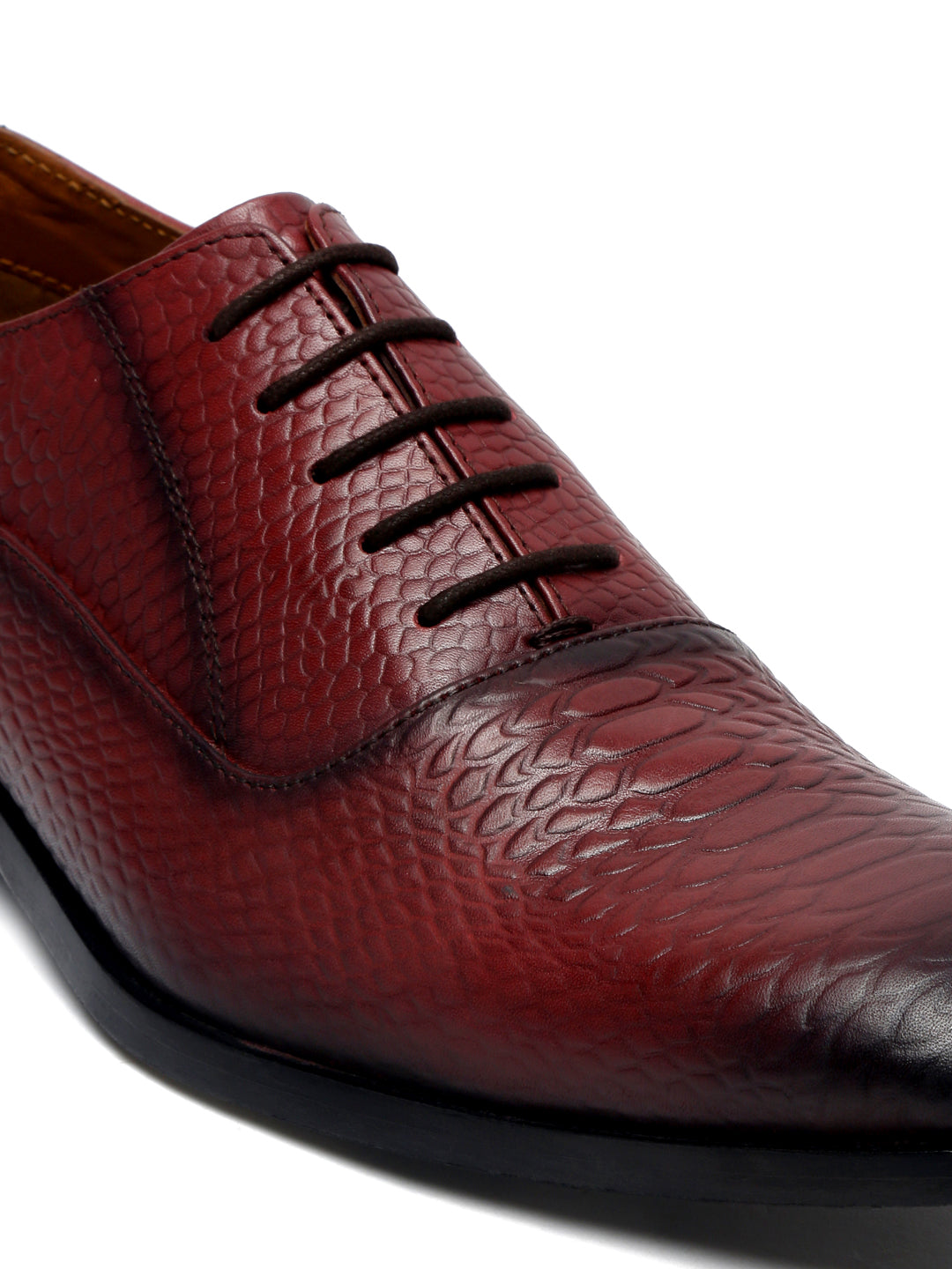 Rosewood Handmade Premium Italian Leather Derby Shoes