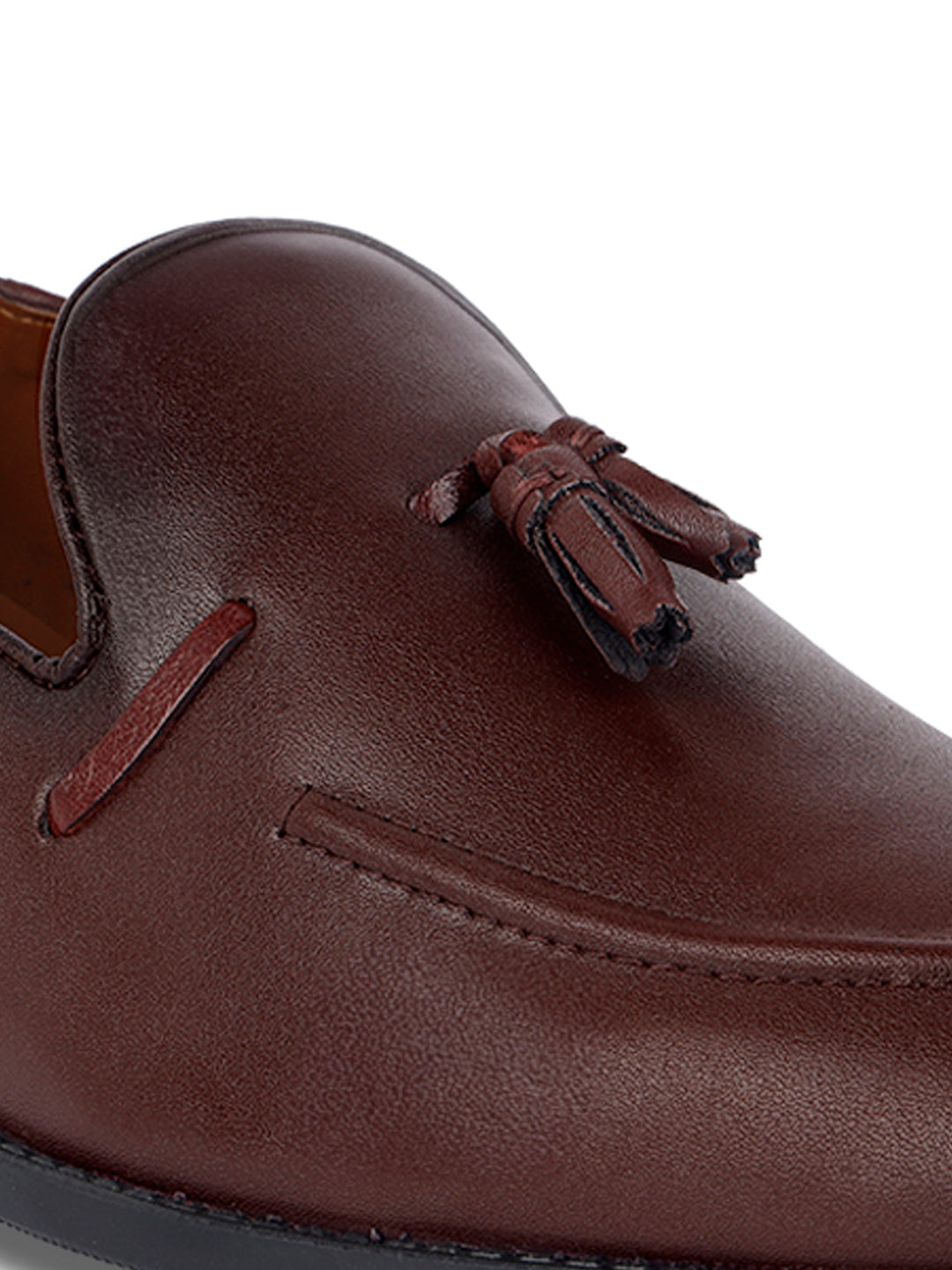 Rosewood Handcrafted Tassel Moccasins Slipons