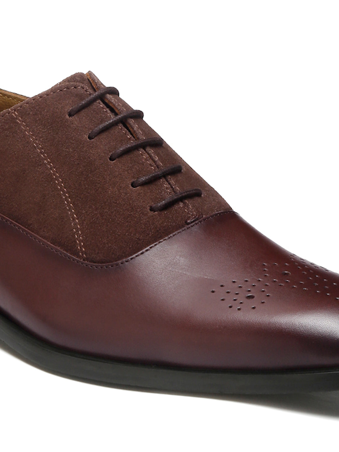 Brunette Brown Handmade Premium Italian Leather Brogues