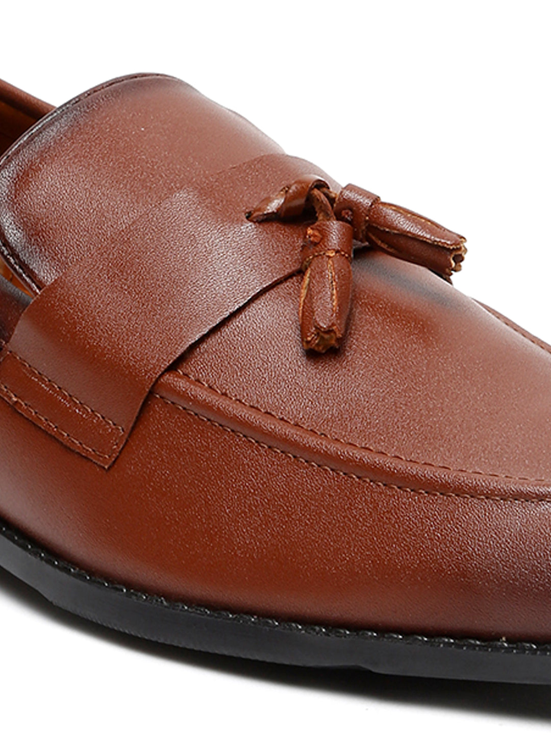 Russet Tan Tassel Style Comfortable Moccasins