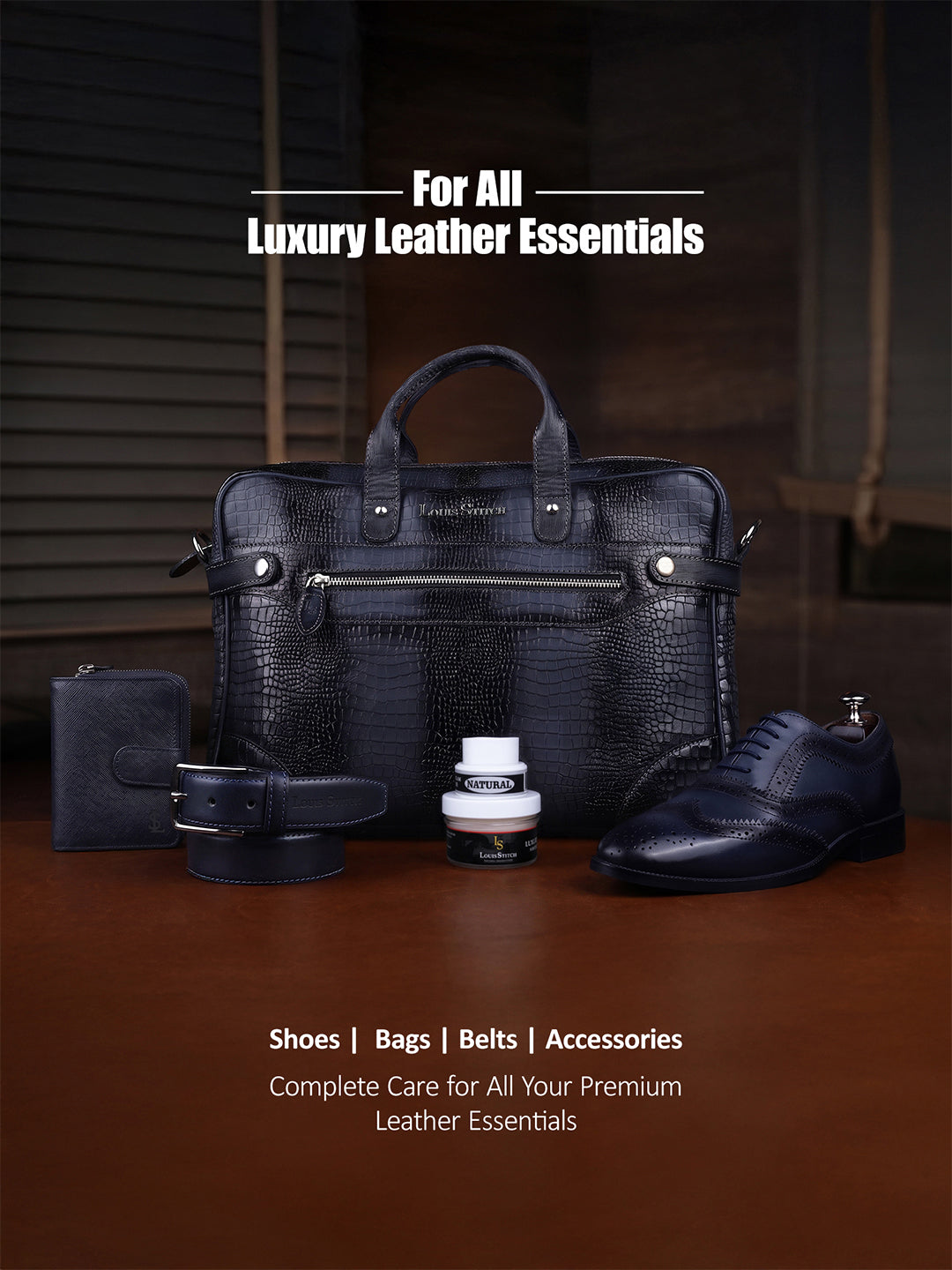 Neutral Leather Shoe Cream with Applicator For Leather items