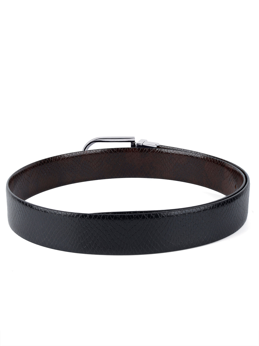 Handcrafted Spanish Leather Reversible Belt For Men