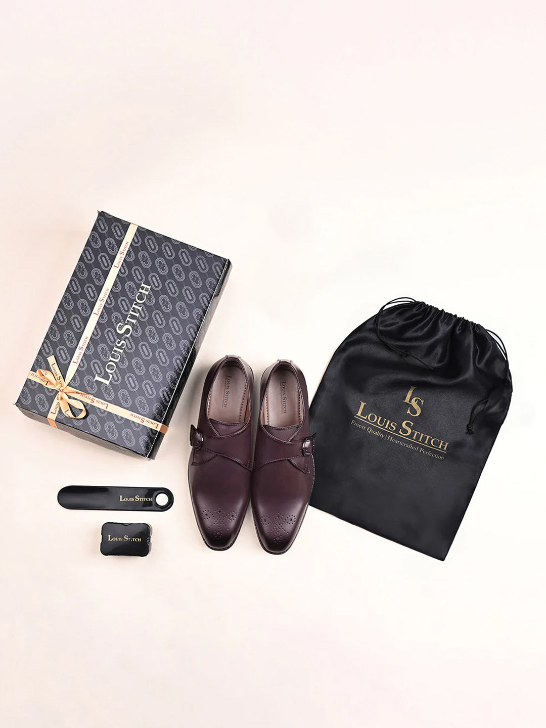 Rosewood Handcrafted Monks Slipon Shoe