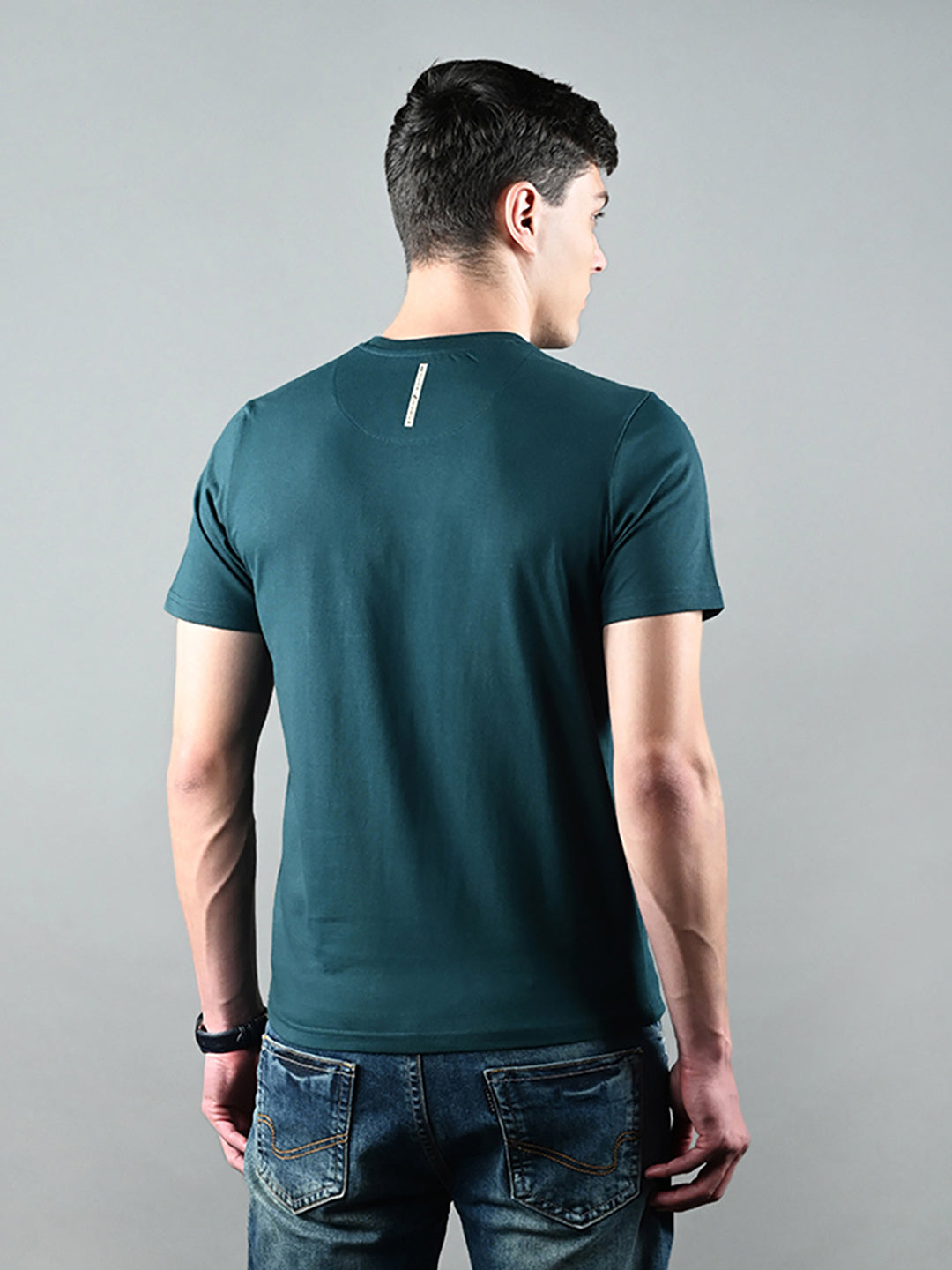 Men's Super Combed Cotton Regular Fit Pack of 3 Roundneck T-shirts