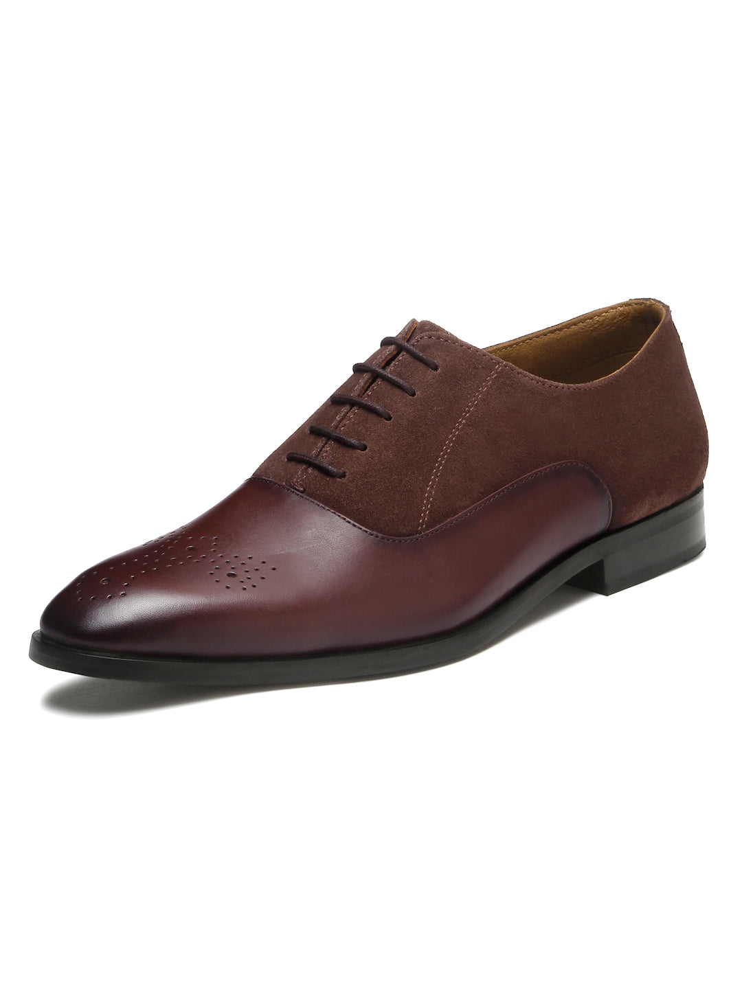 Brunette Brown Handmade Premium Italian Leather Brogues