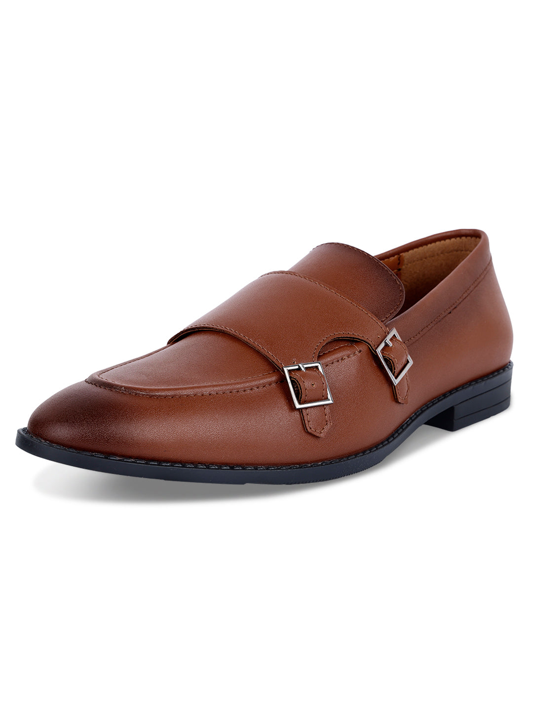 Russet Tan Handcrafted Slipon Style Comfortable Monks