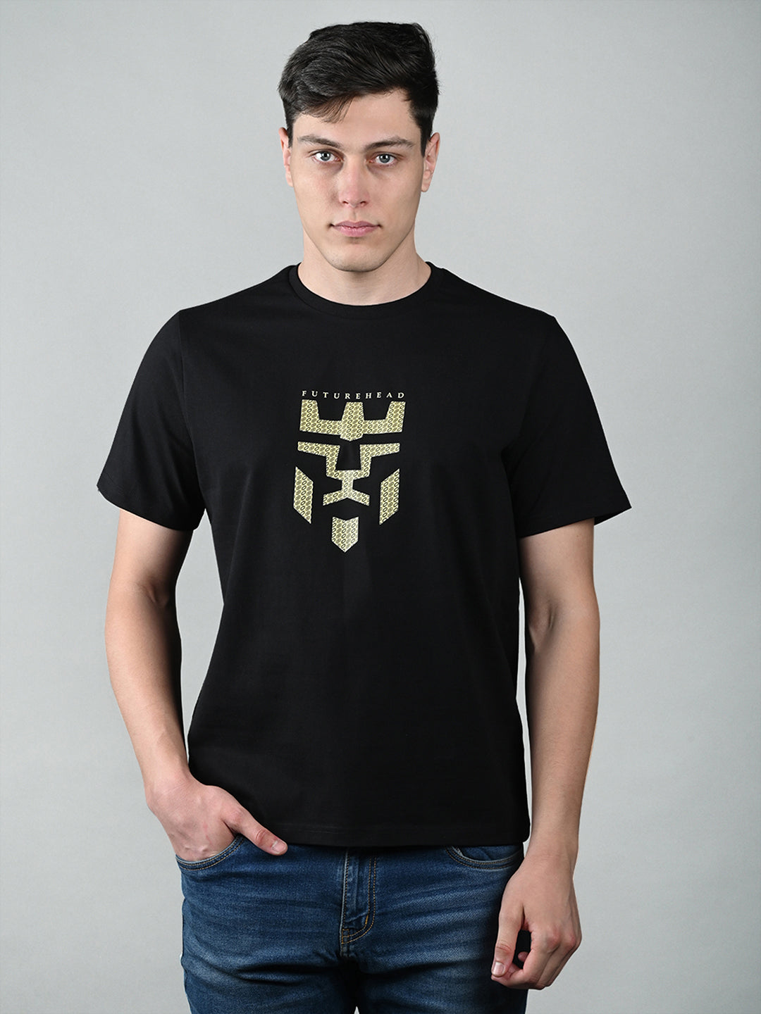 Men's Super Combed Cotton Regular Fit Pack of 3 Roundneck T-shirts