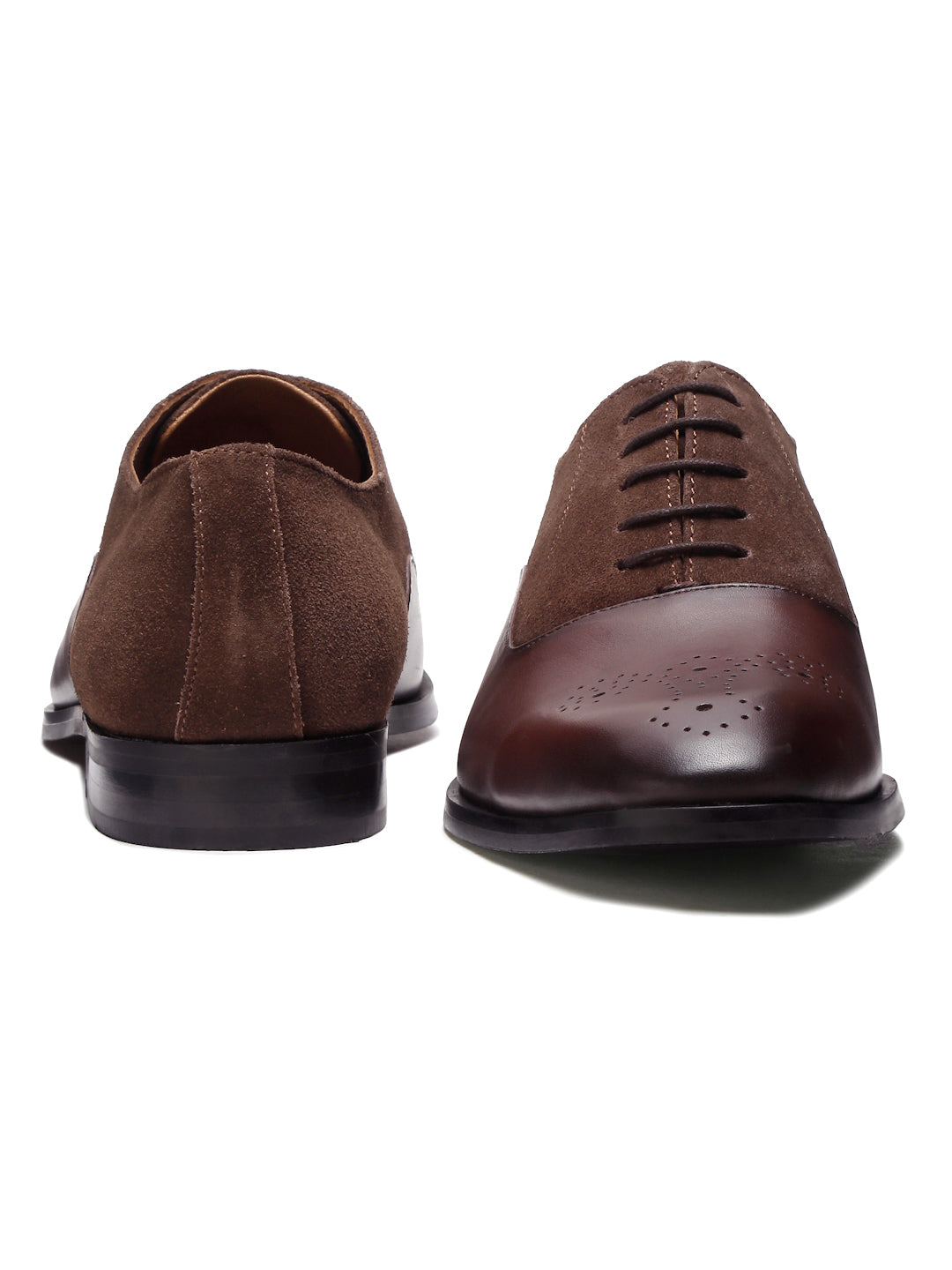 Brunette Brown Handmade Premium Italian Leather Brogues