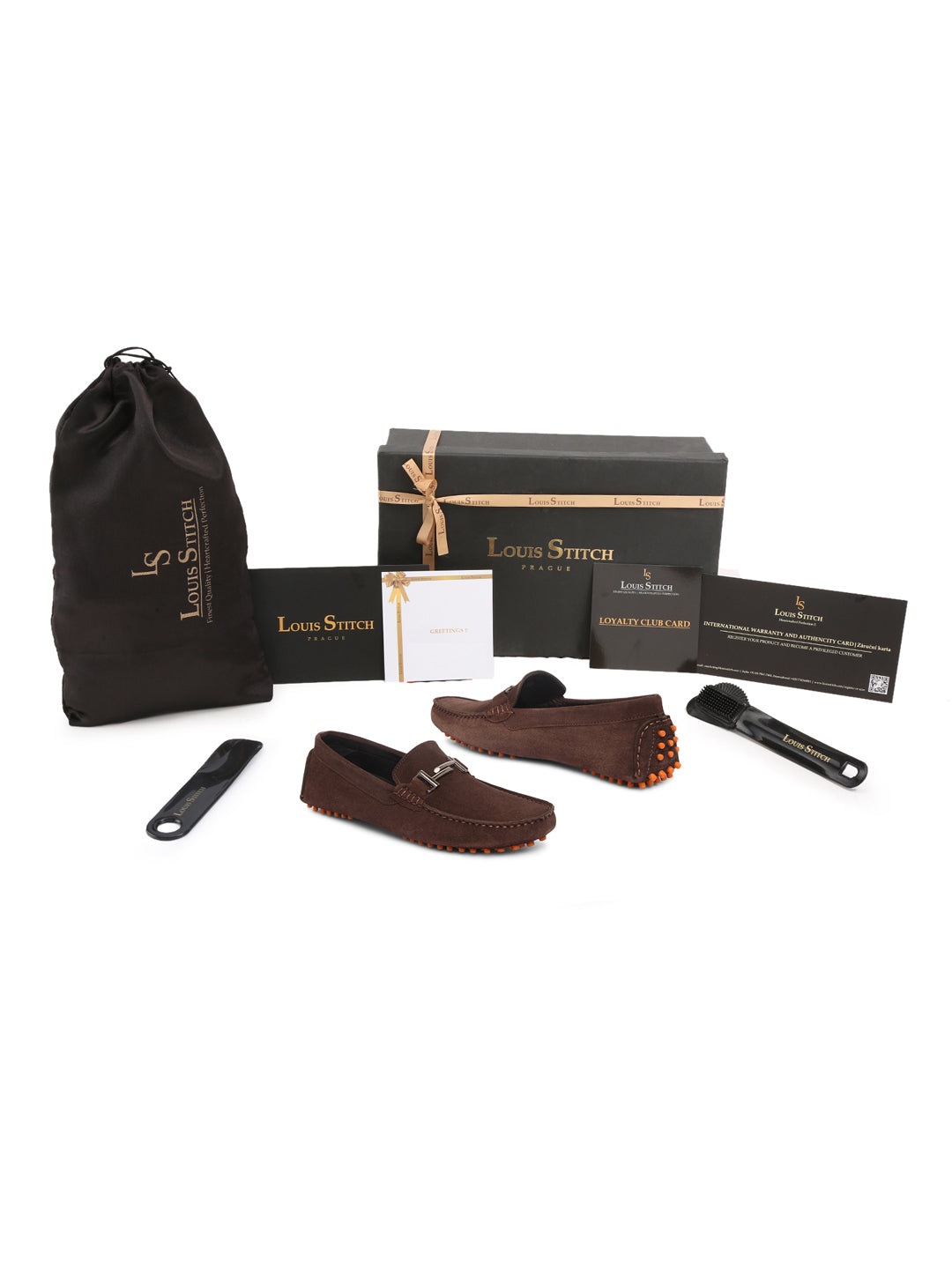 Handmade Italian Suede Leather Penny Loafers