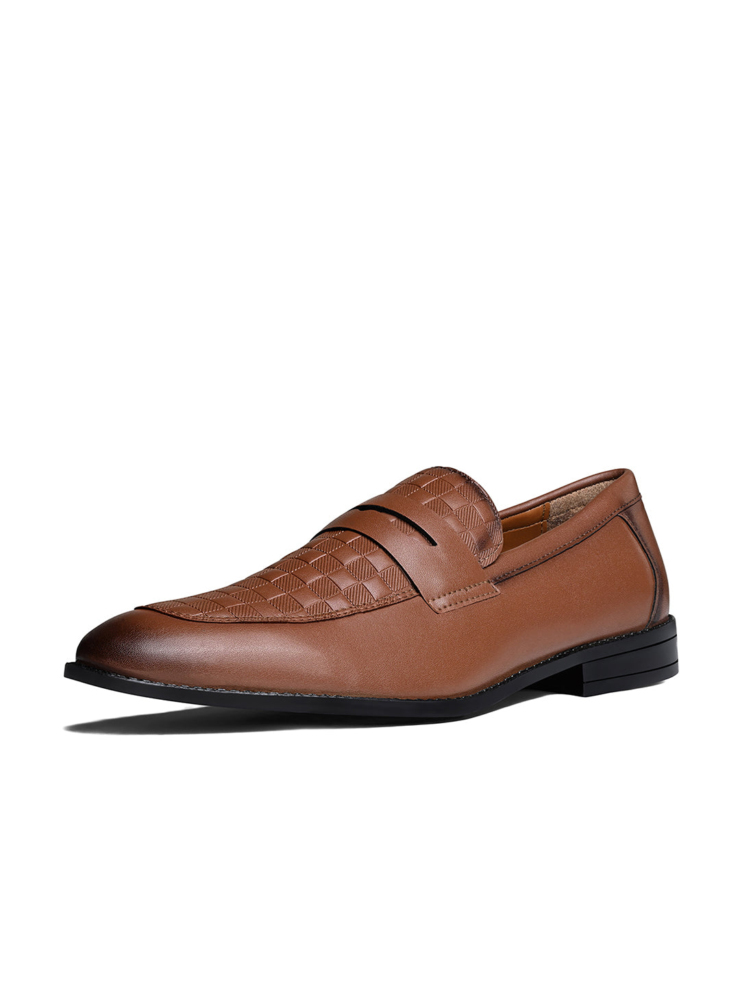 Russet Tan Handcrafted Moccasin Slipon