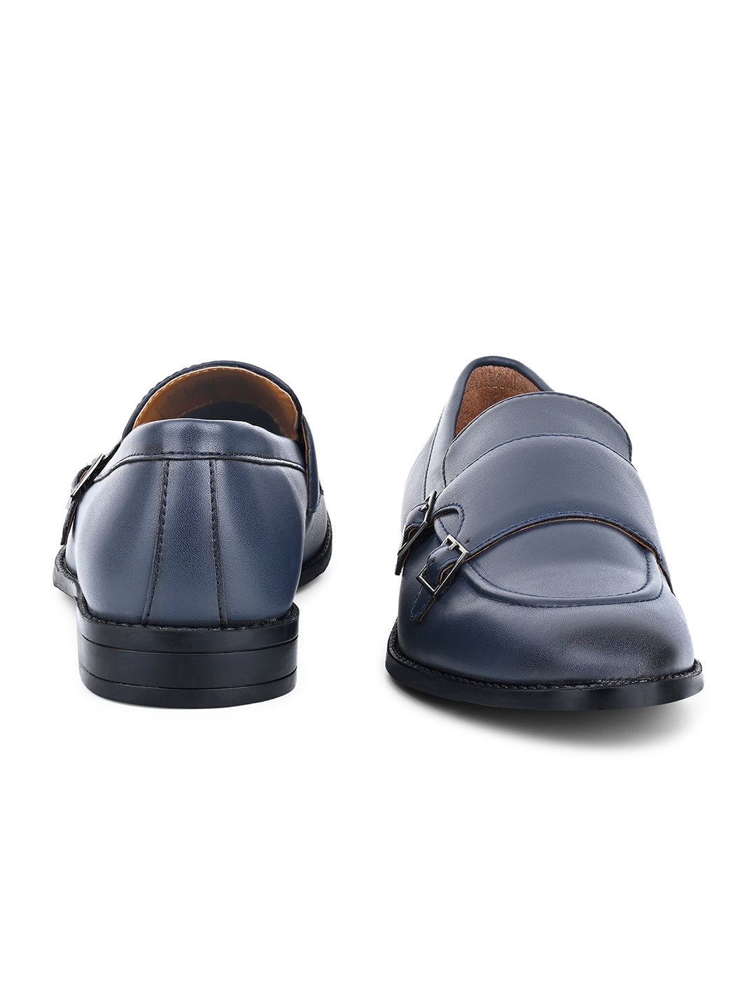 Federal Blue Handcrafted Slipon Style Comfortable Monks