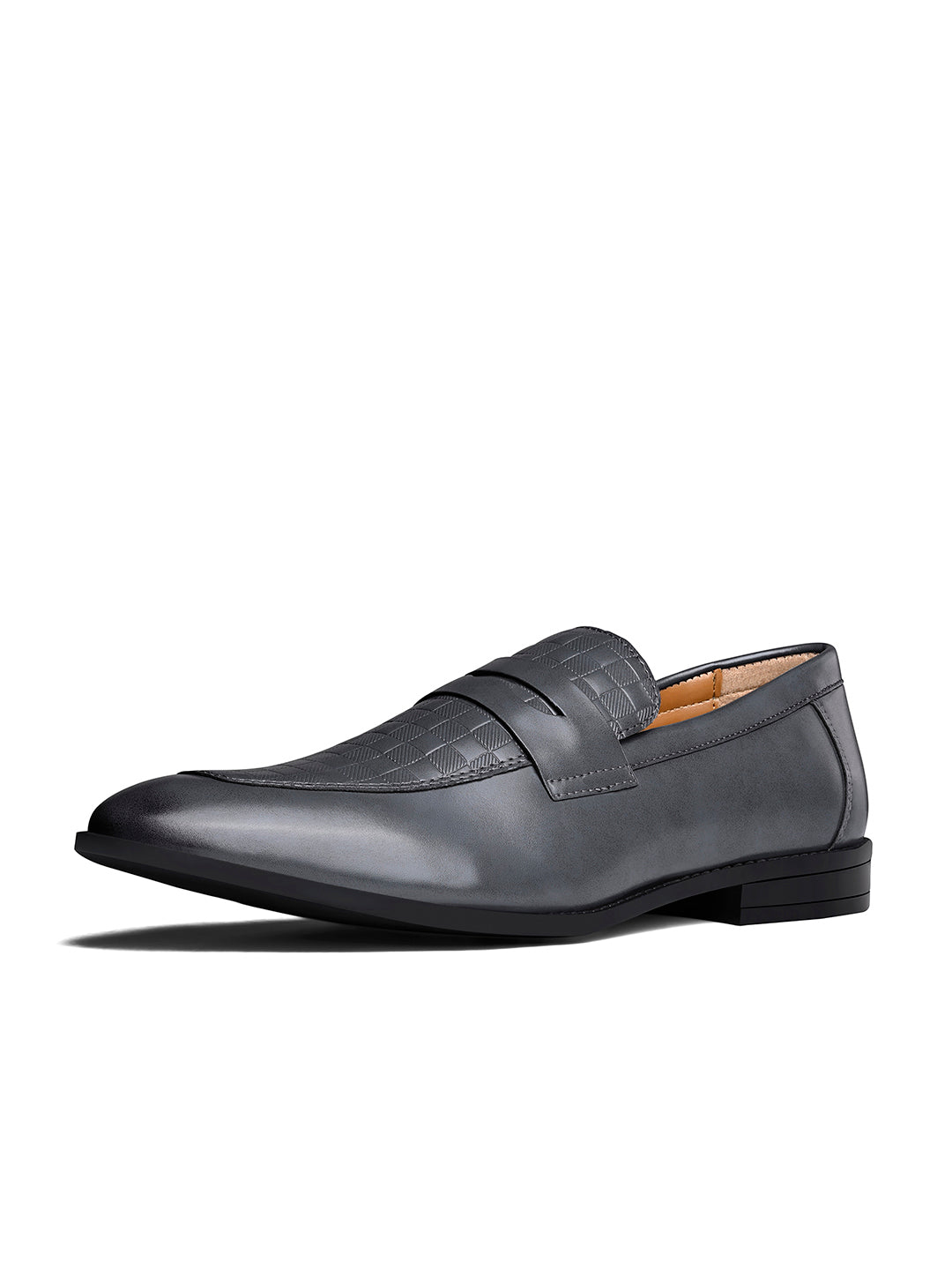 Ash Grey Handcrafted Moccasin Slipon