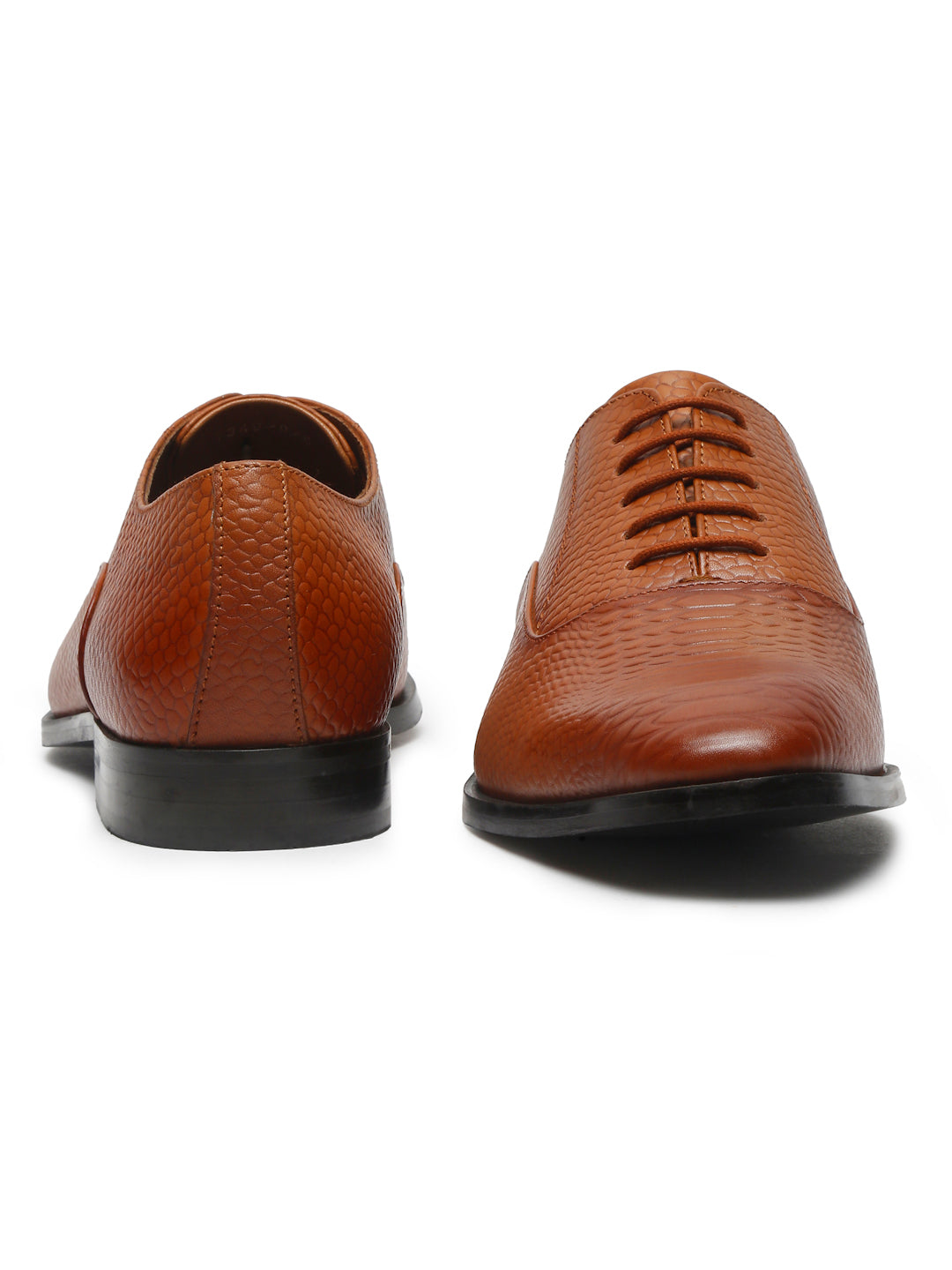 Russet Tan Handmade Premium Italian Leather Derby Shoes
