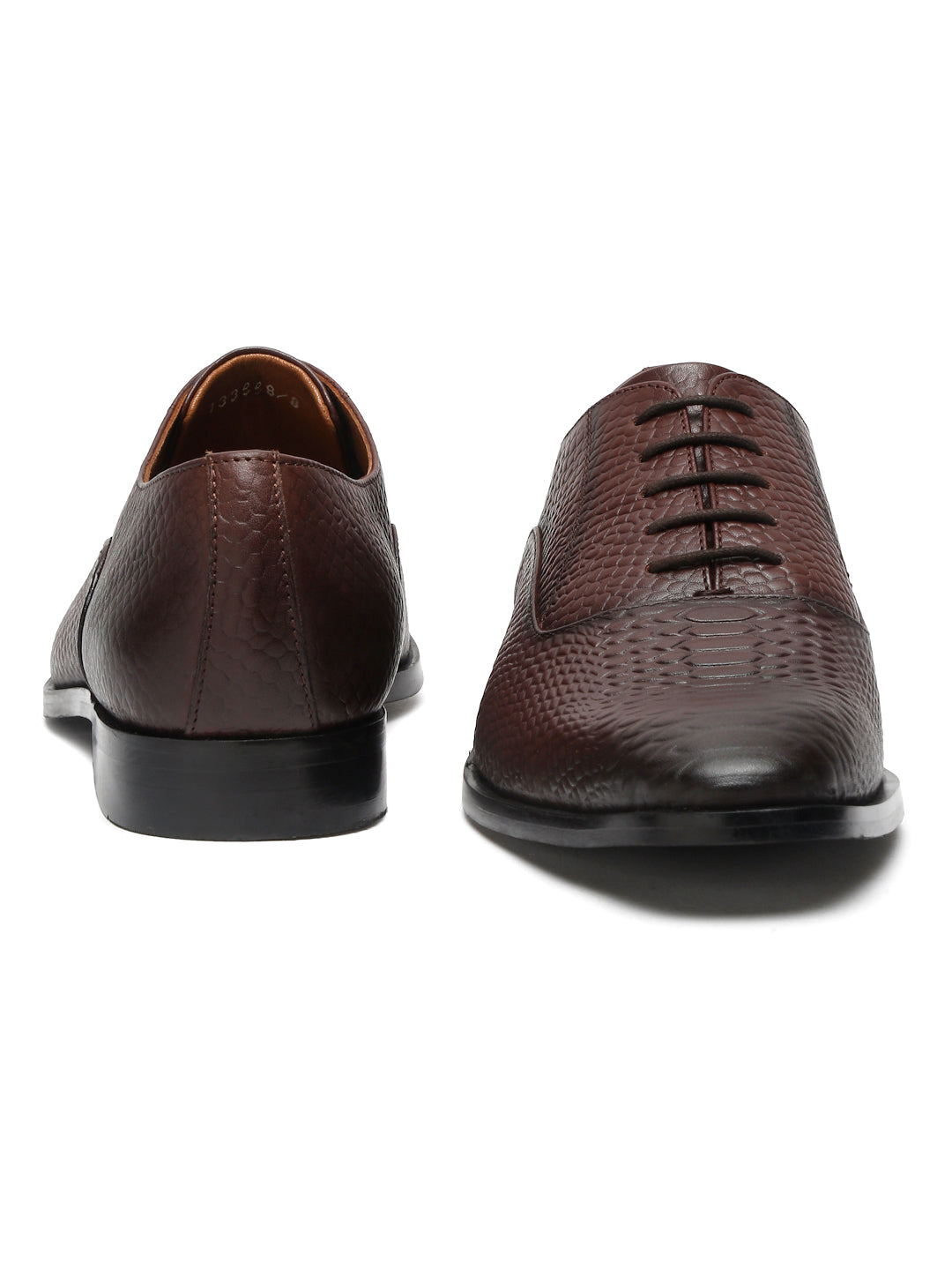 Brunette Brown Handmade Premium Italian Leather Derby Shoes