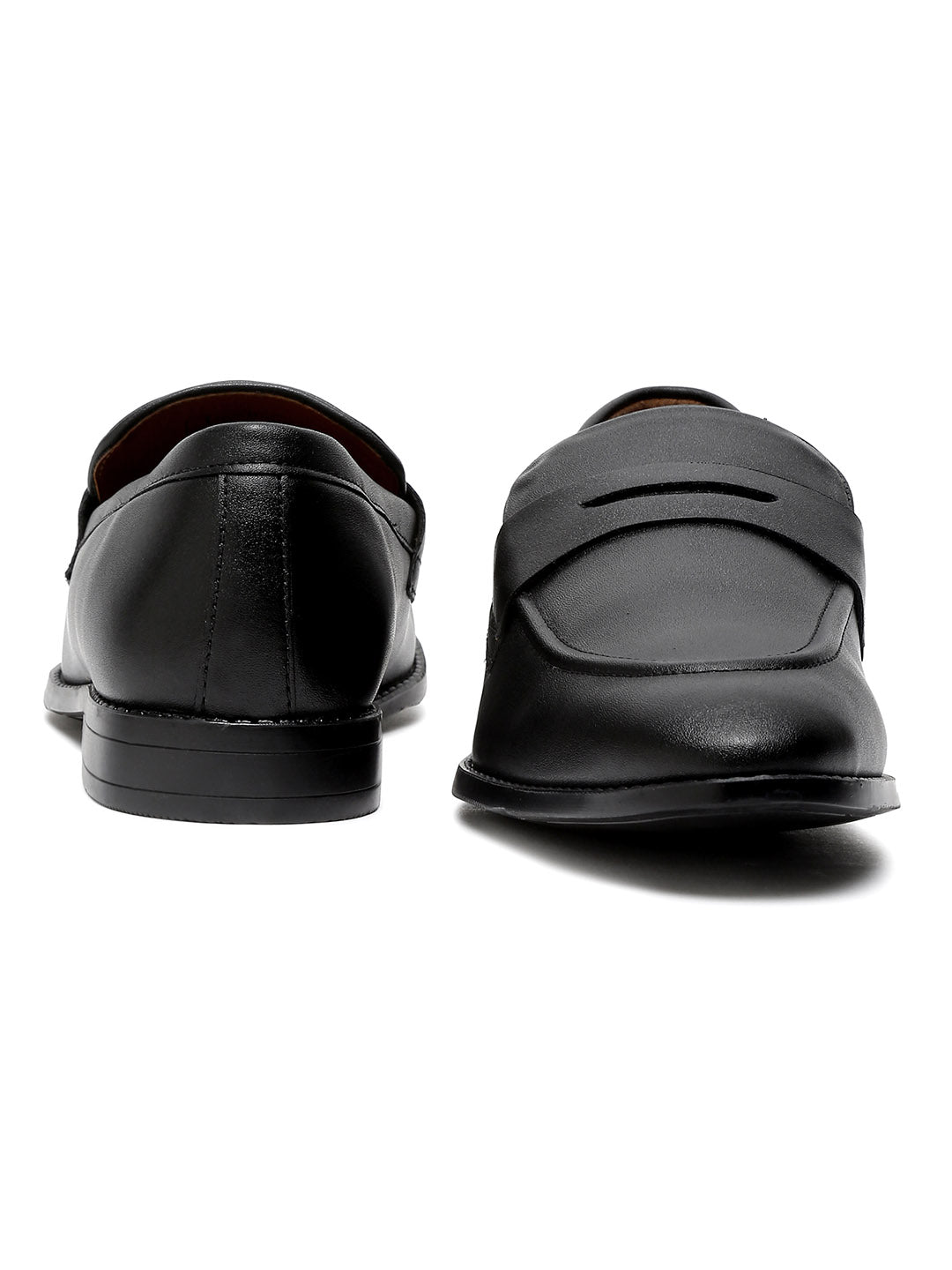 Obsidian Black Slipon Style Comfortable Moccasins