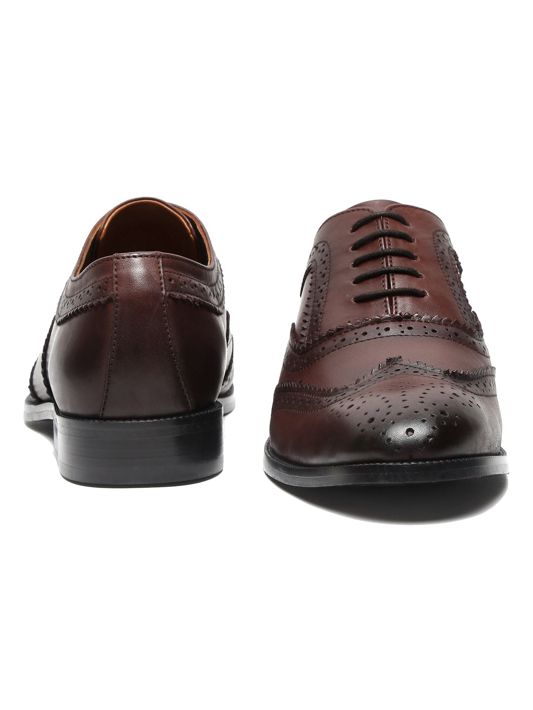 Brunette Brown Handmade Premium Italian Leather Brogues