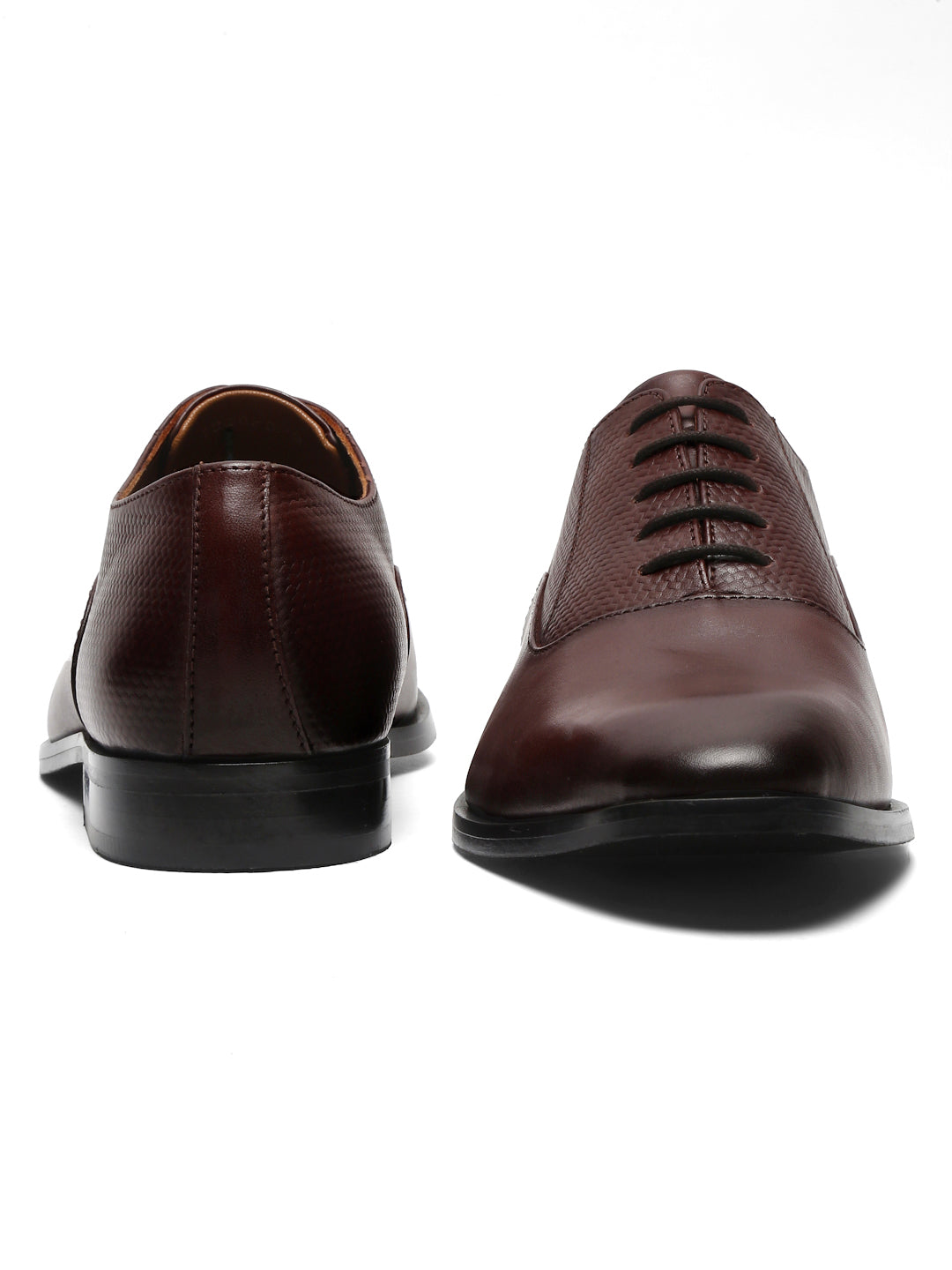 Brunette Brown Handmade Premium Italian Leather Derby Shoes
