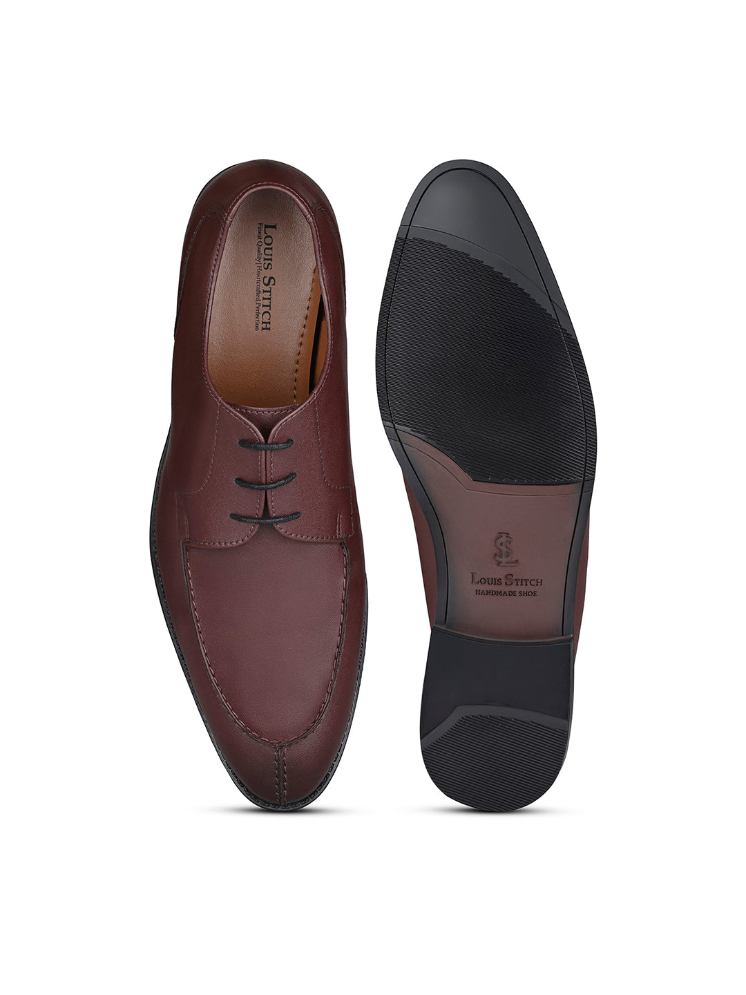 Rosewood Handcrafted Derby Laceups Shoes