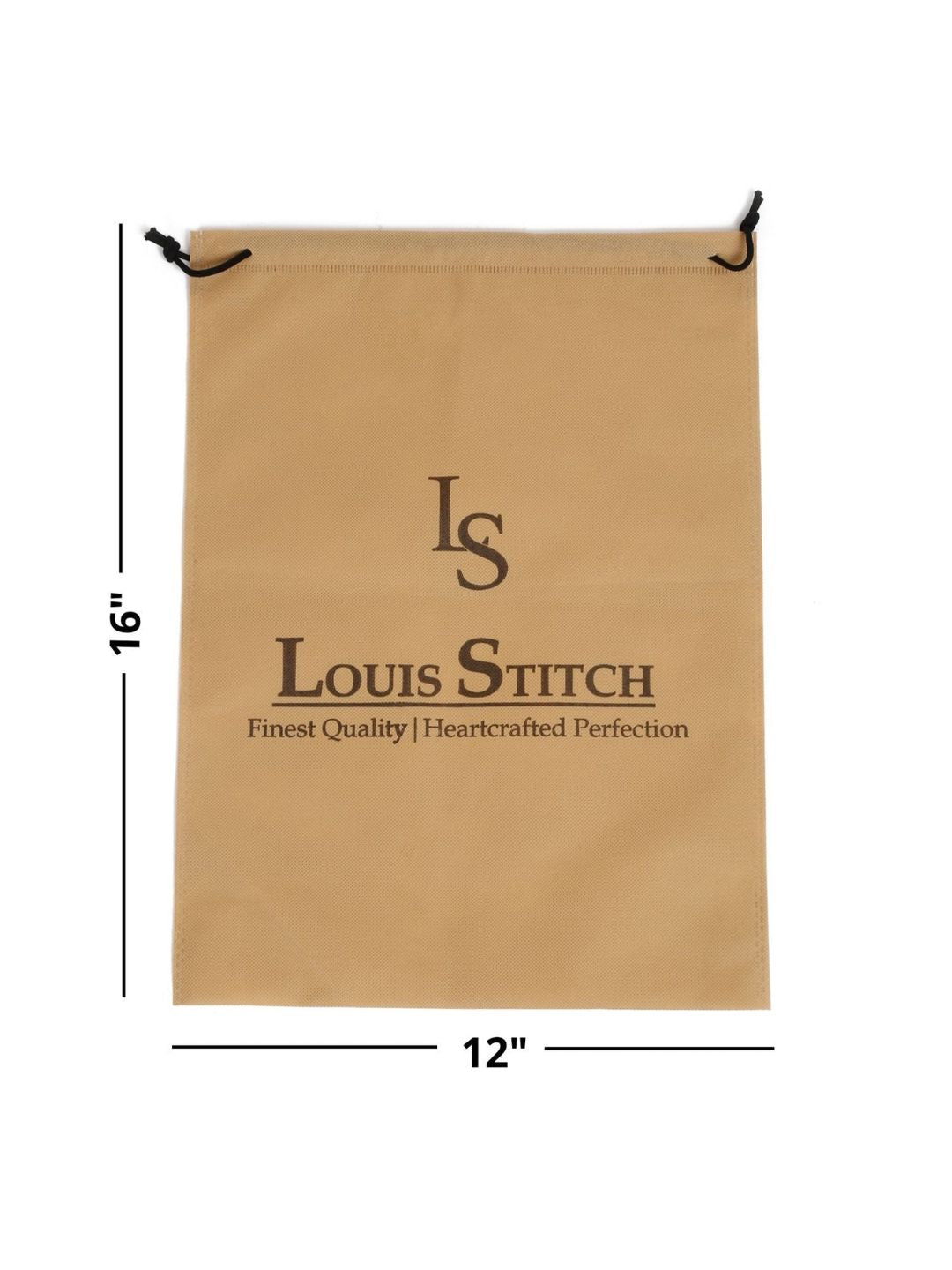 Non Woven Shoe Bag Pack Of 6 Black See-Thru & Beige Plain