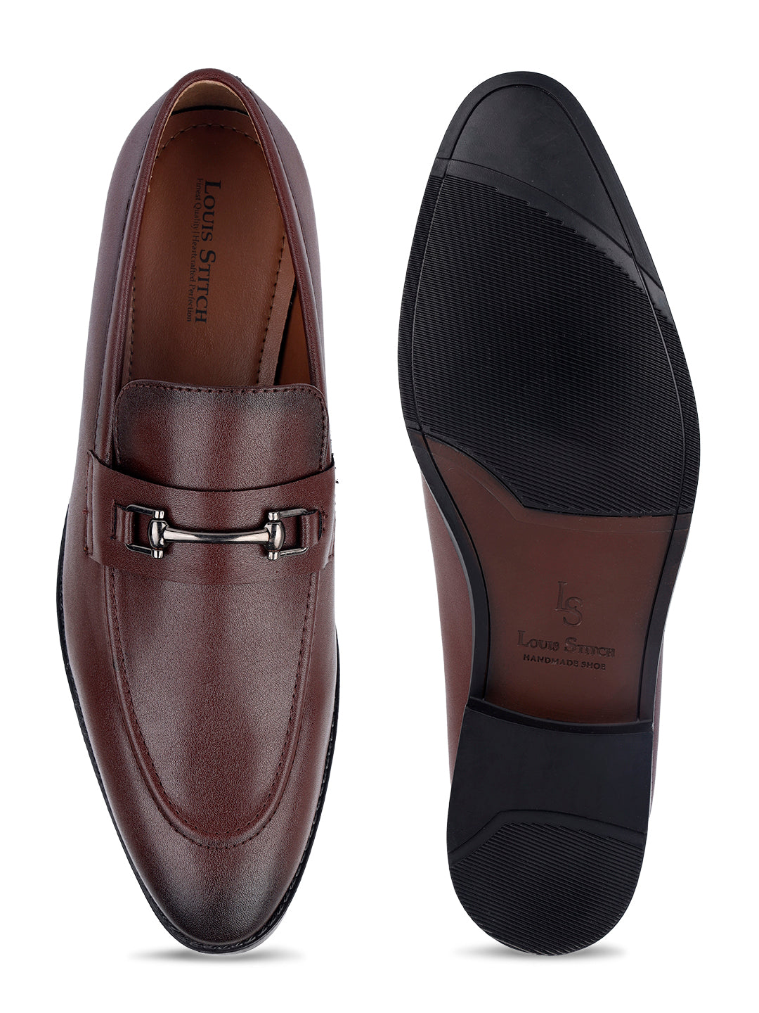 Rosewood Shoes Slipon Style Comfortable Moccasins with Buckle