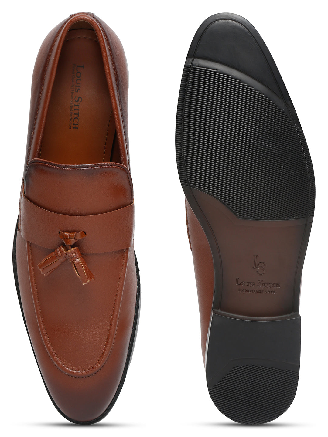 Russet Tan Tassel Style Comfortable Moccasins