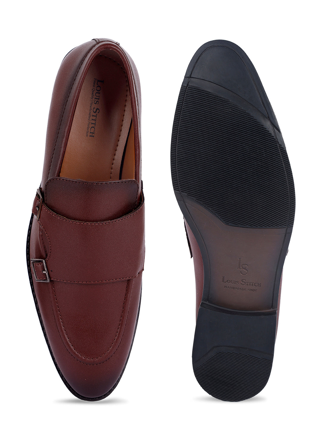 Rosewood Handcrafted Slipon Style Comfortable Monks