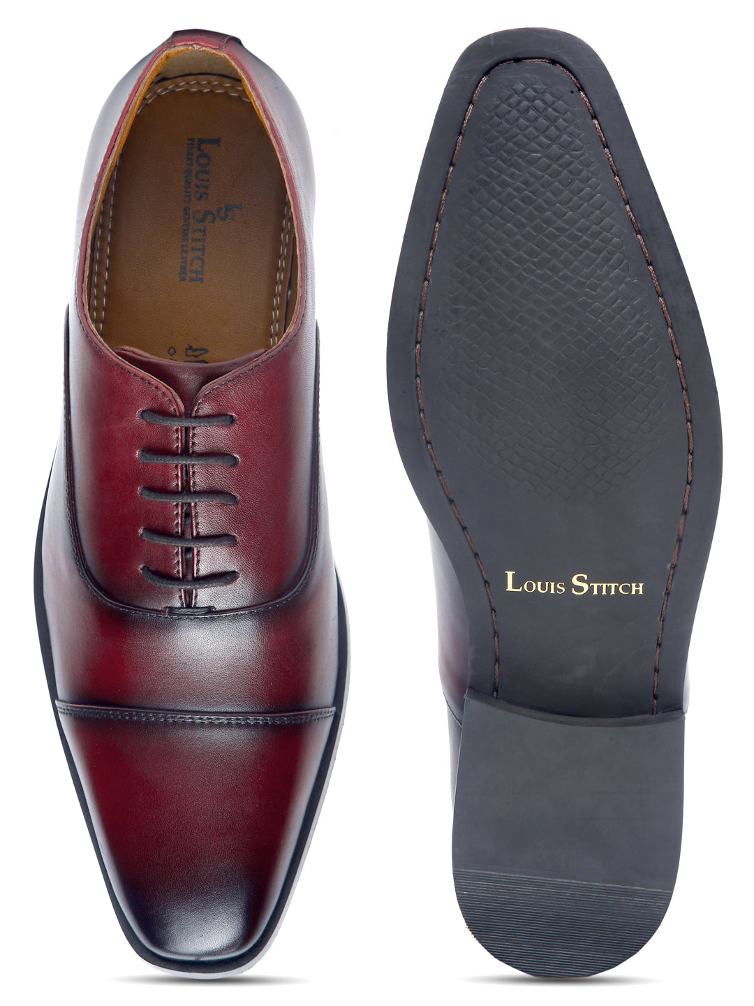 Rosewood Handmade Premium Italian Leather Oxfords