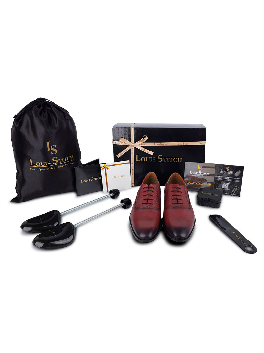 Rosewood Handmade Premium Italian Leather Derby Shoes