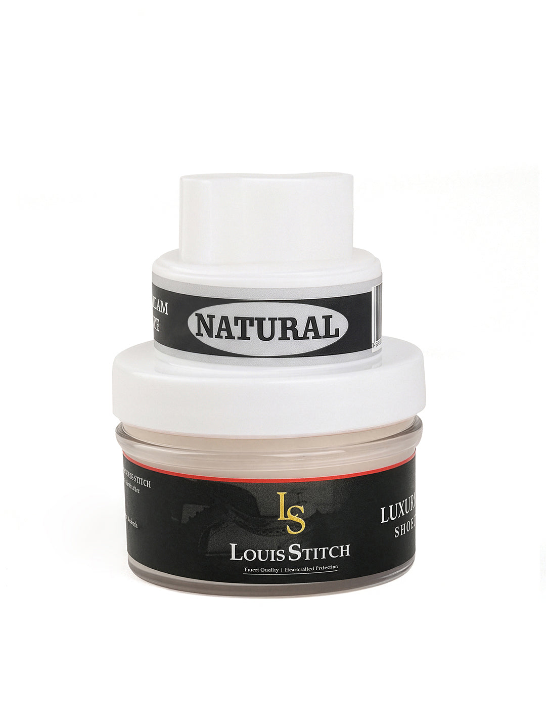 Neutral Leather Shoe Cream with Applicator For Leather items