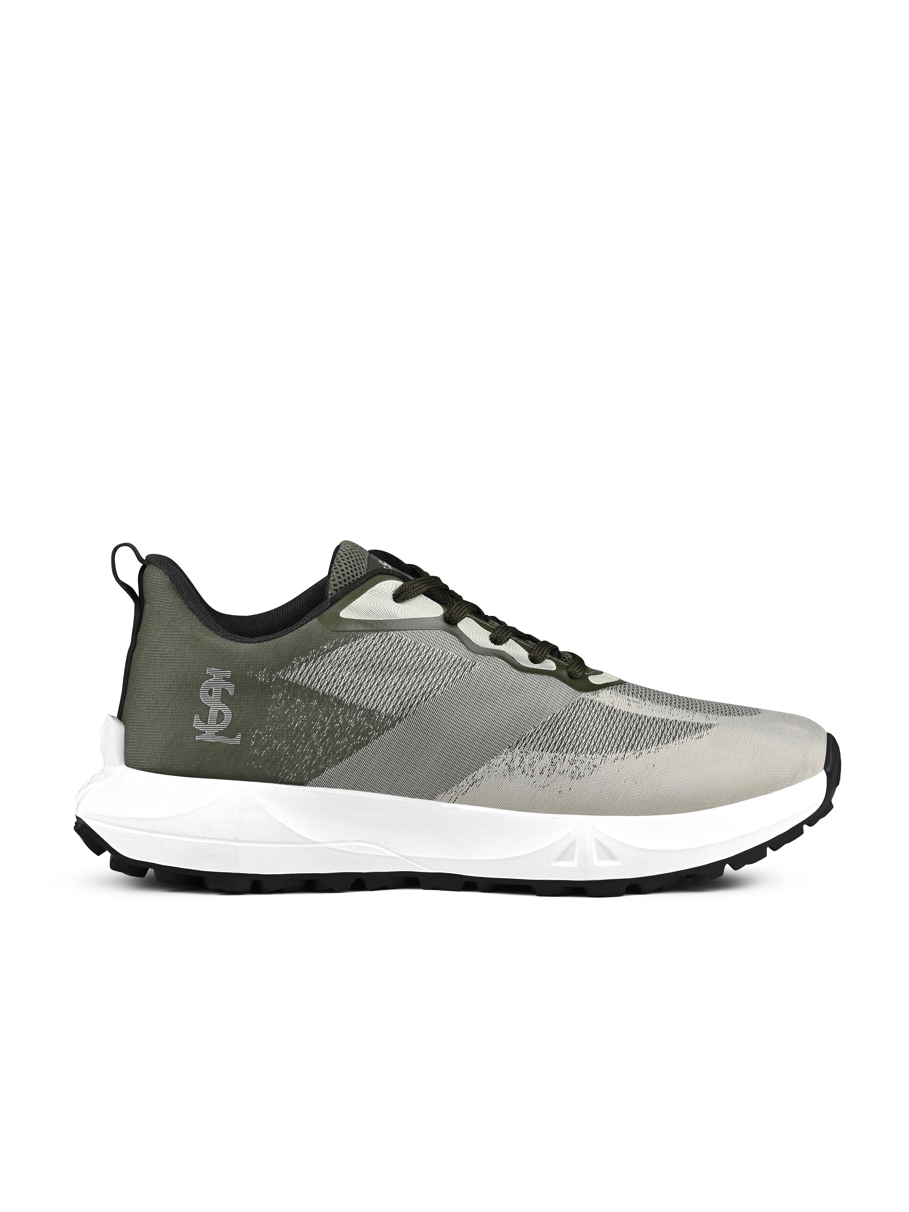 Moss Olive Lightweight Athleisure Sport Shoes