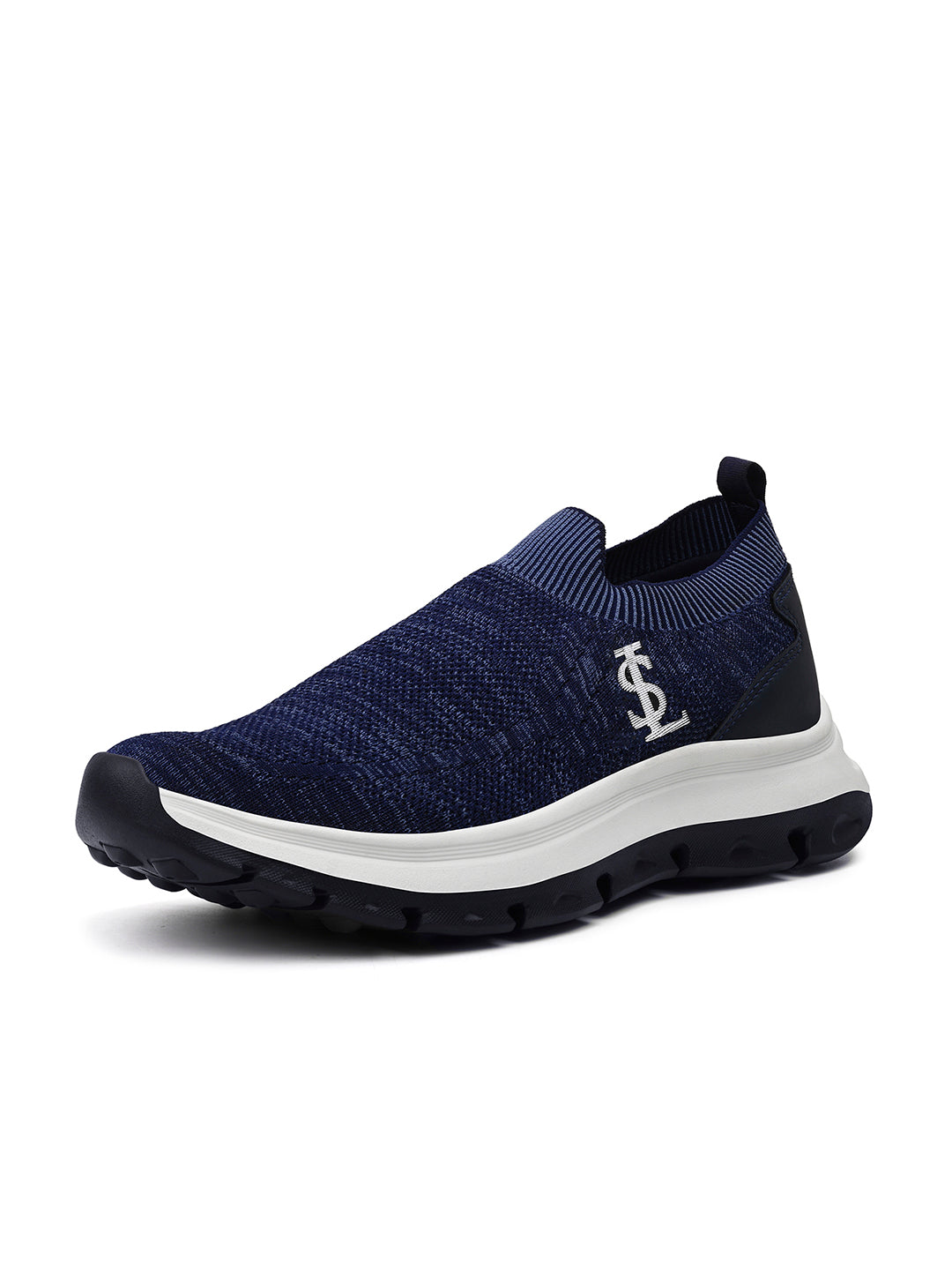 Navy Blue Lightweight Aethleisure Flyknit Sport Shoes