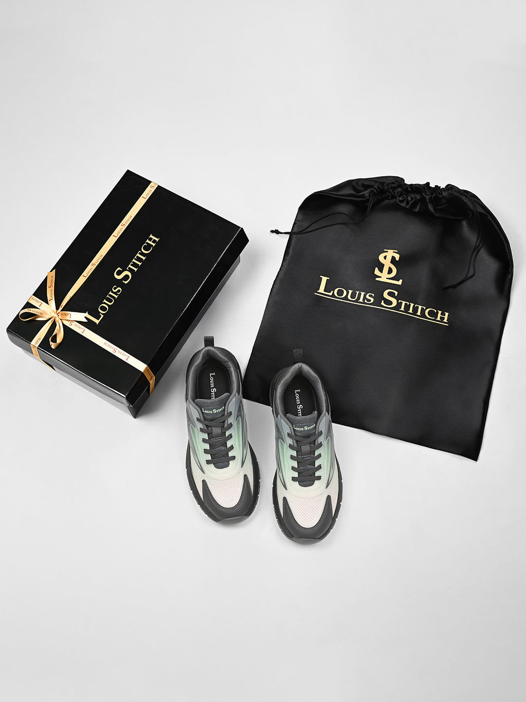 Hound Grey Lightweight Athleisure Sport Shoes