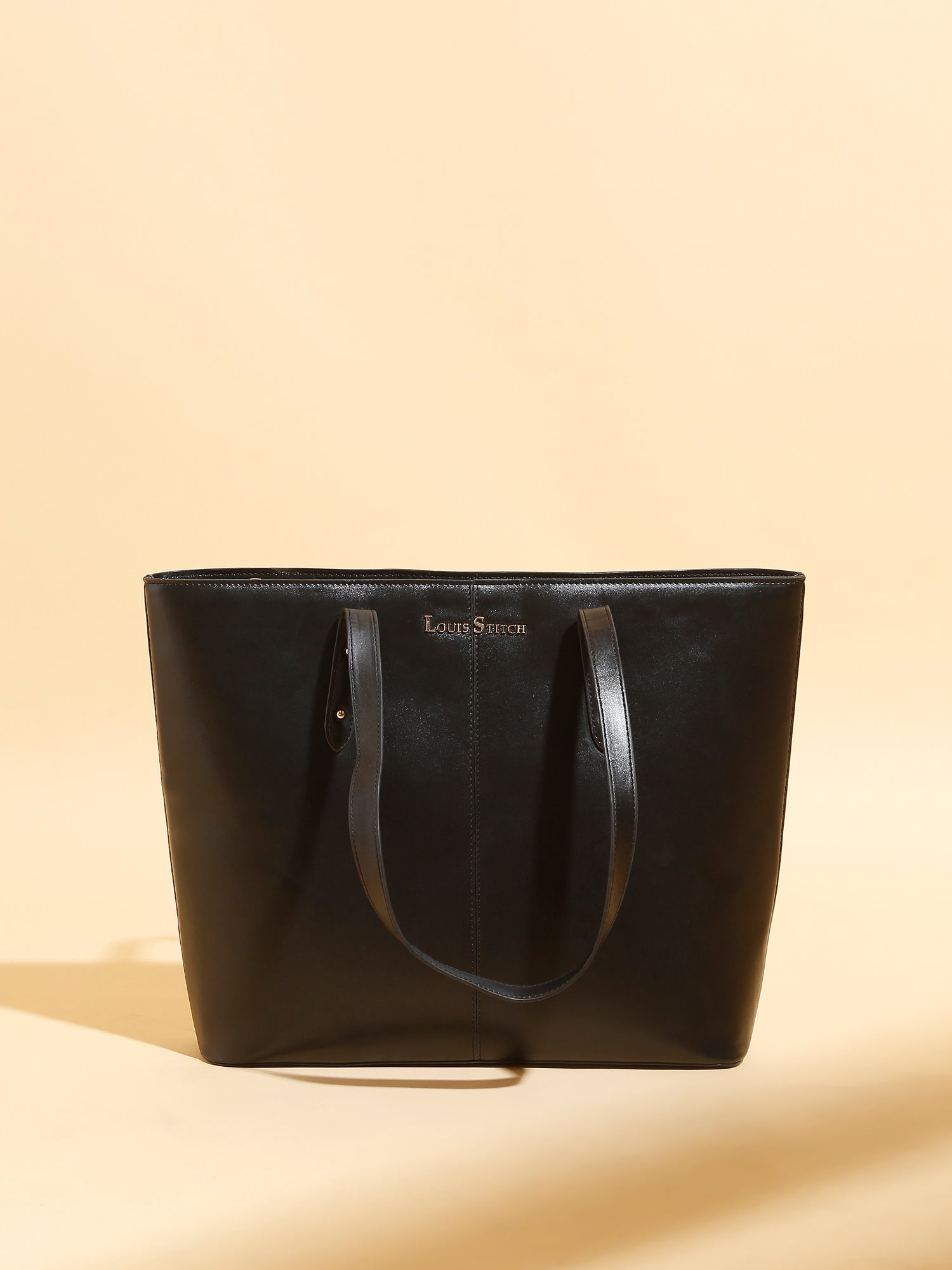 Stylish Black Ladies Oversized Shopper Tote Bags for Women