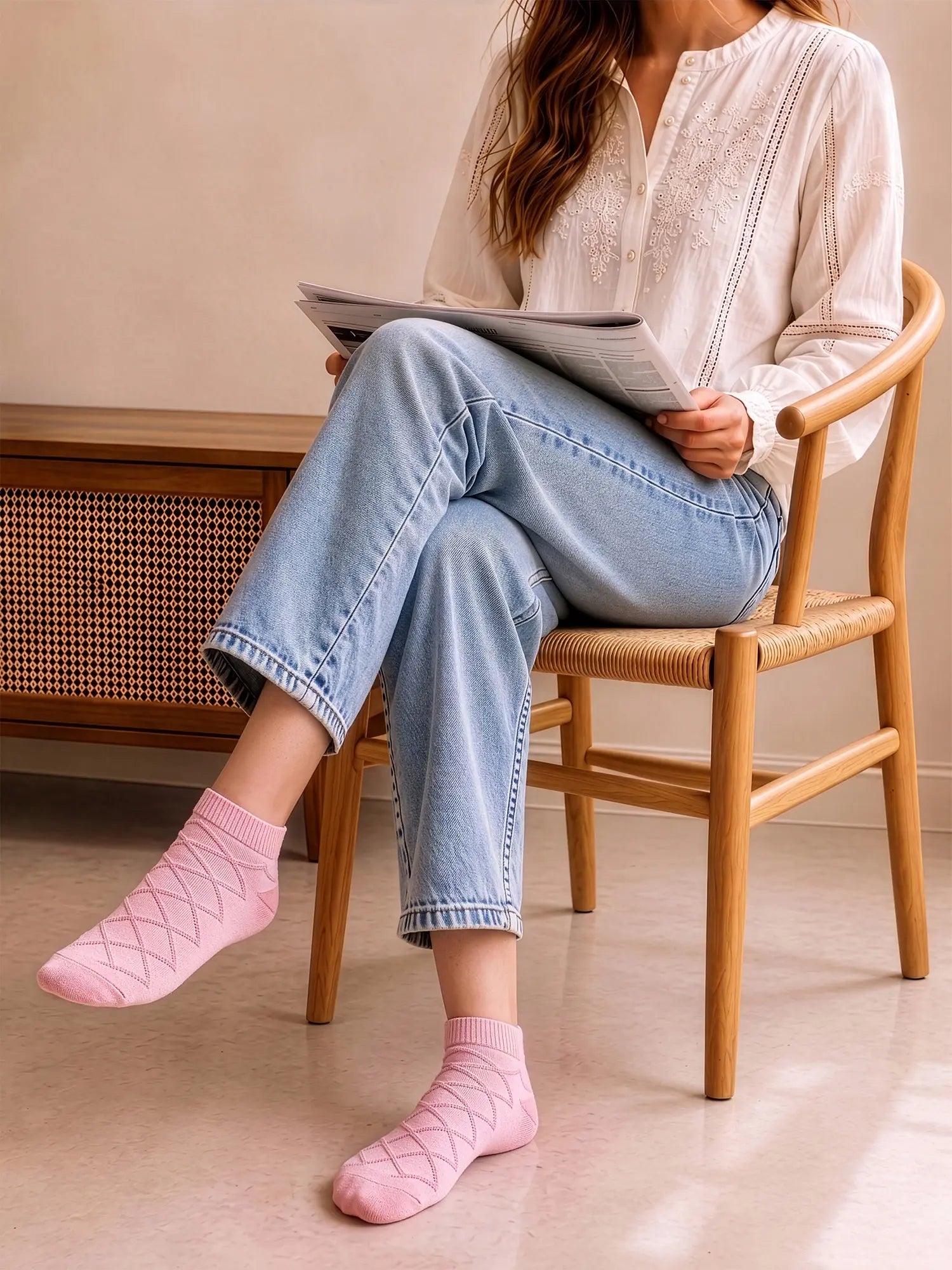 Women's Comfort Ankle Socks Pack of 3