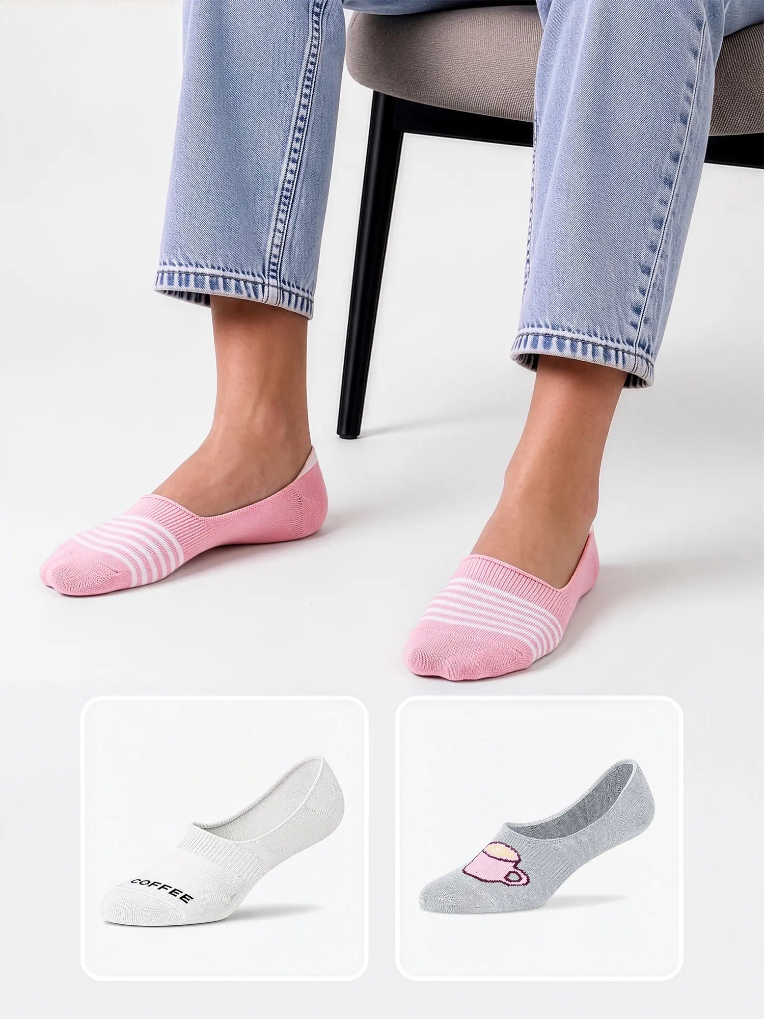Women's Comfort No-Show Socks Pack of 3