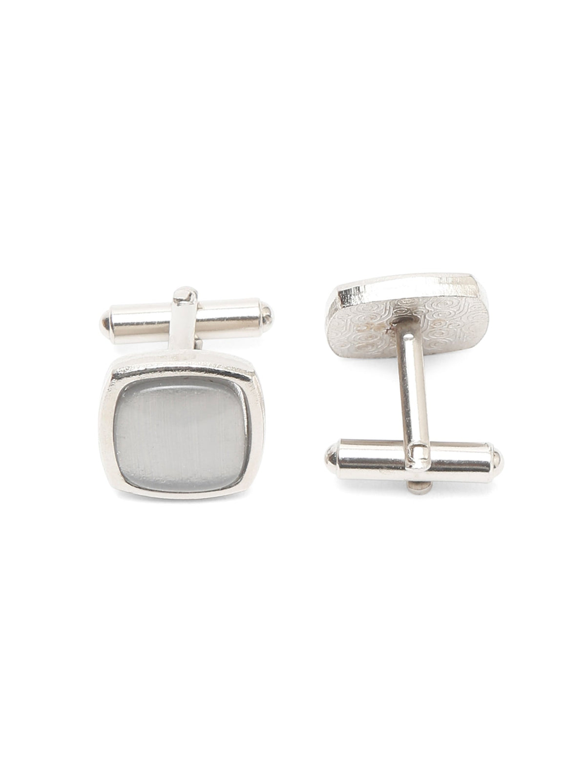 Lagoon Green Luxury Italian Silk Necktie Set Pocket Square Chrome Tiepin Cufflinks and Brooch