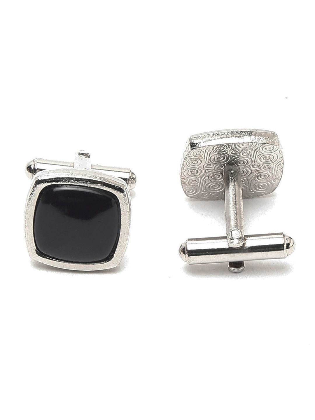 Mint Green Luxury Italian Silk Necktie Set Pocket Square Chrome Tiepin Cufflinks and Brooch