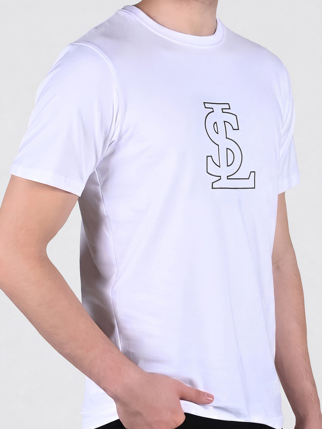 Men's Ultrasoft Roundneck White T-shirt