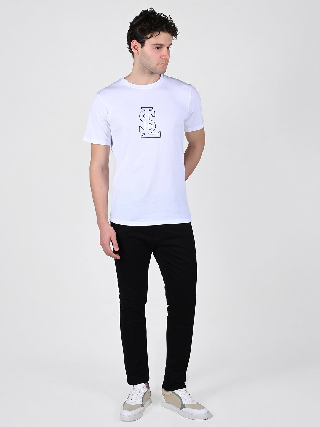 Men's Ultrasoft Roundneck White T-shirt