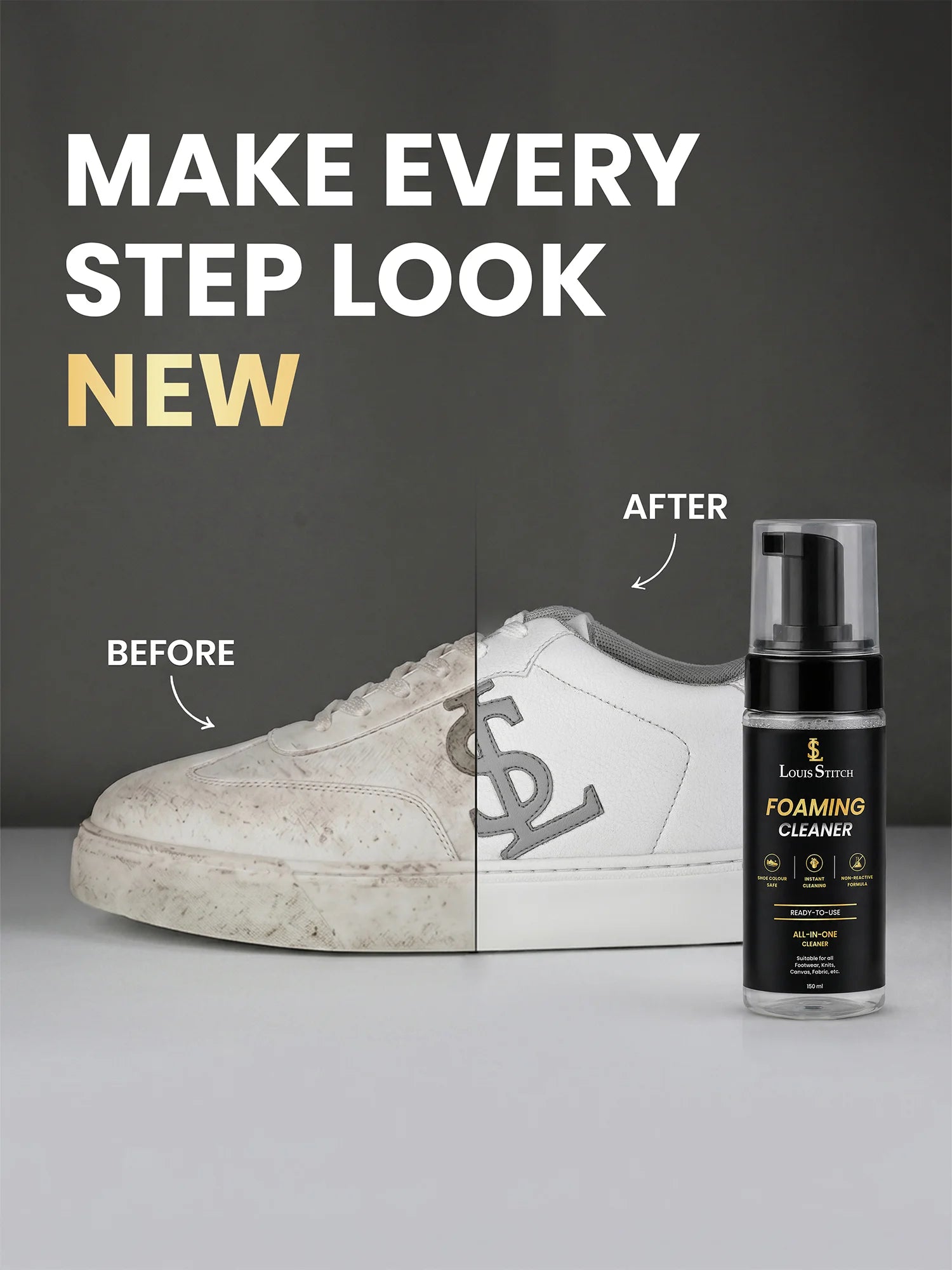 Sneaker Cleaner Shoe Care Cleaning Foam