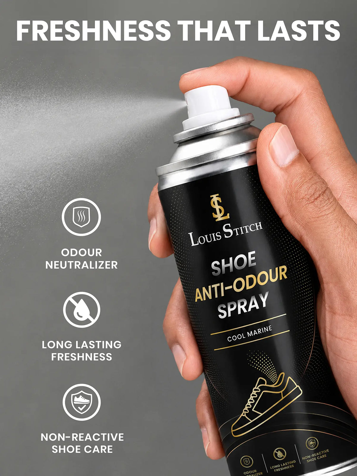 Sneaker Anti Odour Spray Shoe Freshener