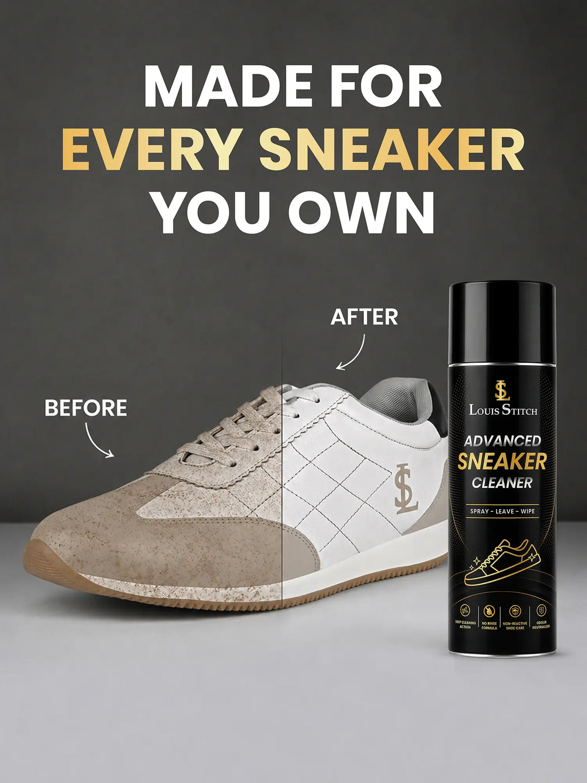 Sneaker Cleaner Spray Shoe Cleaner