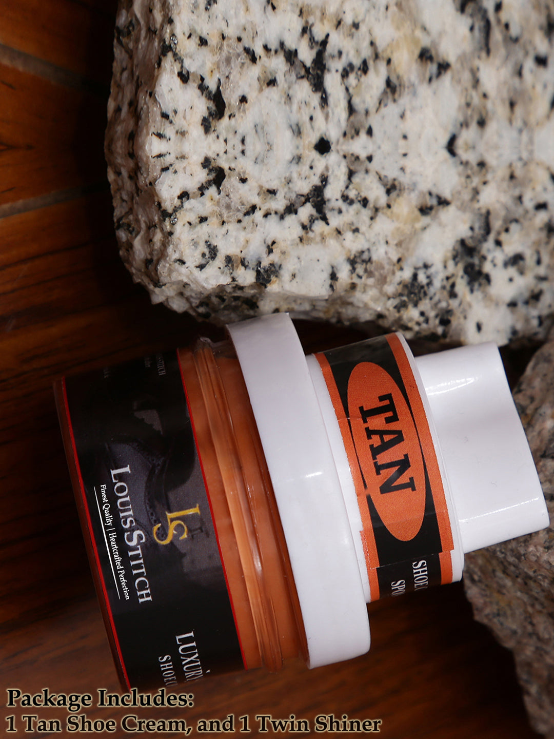 Shoe Twin Shiner And Shoe Cream with Applicator For Leather Items