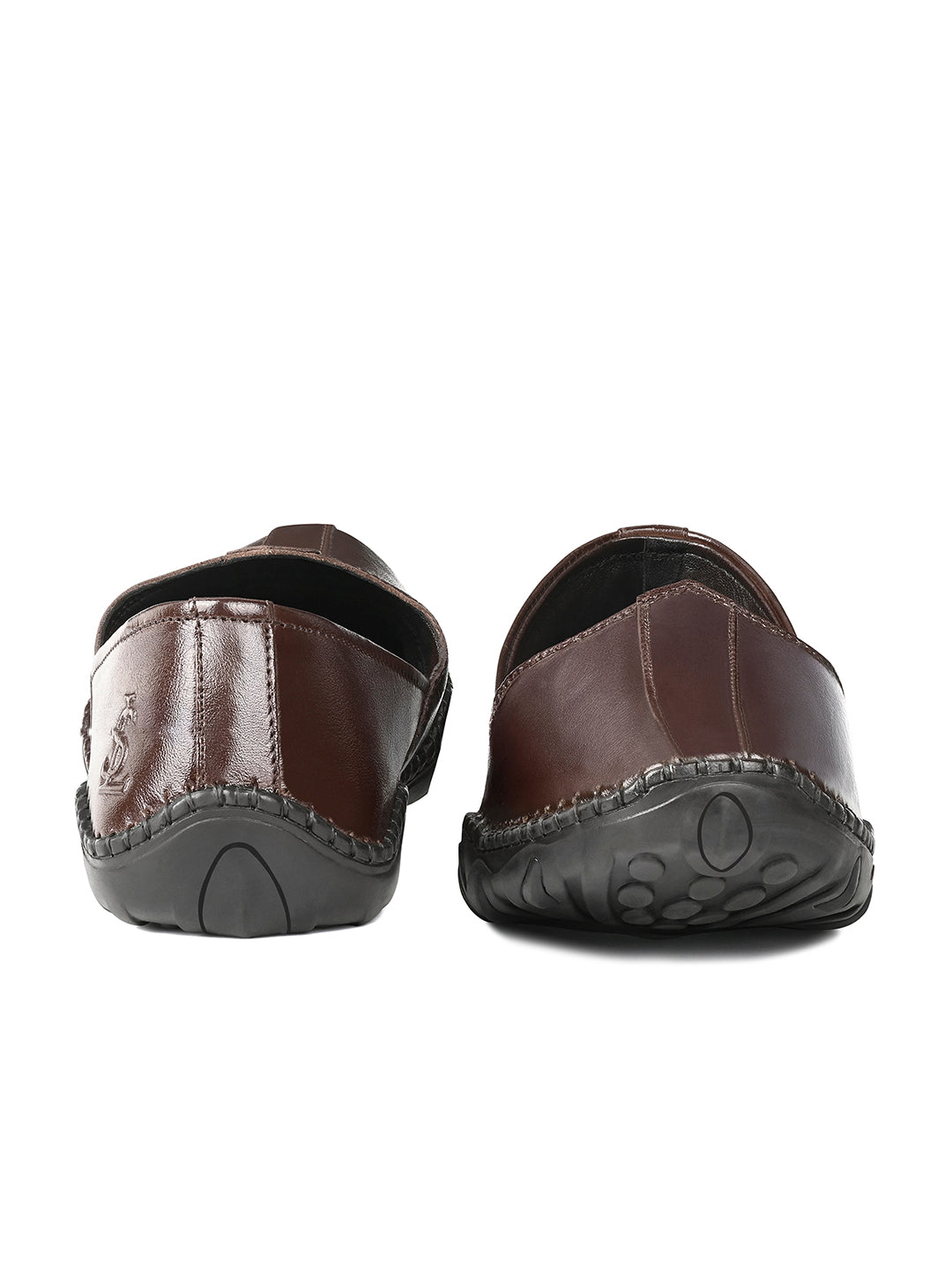 Brunette Brown Genuine Leather Ultra Lightweight Nagra Jutis and Mojaris