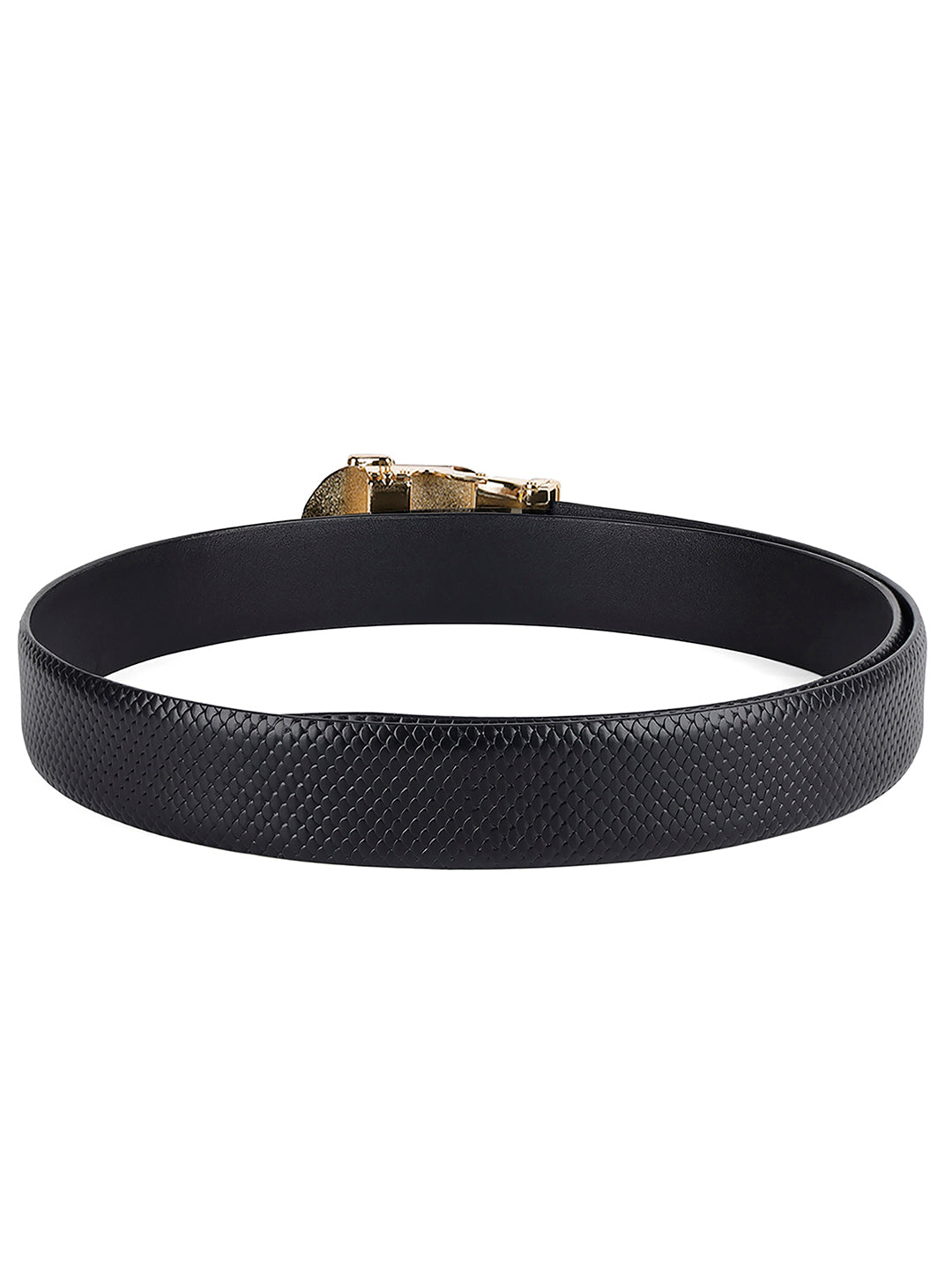 Handcrafted Italian Leather Auto Lock Formal Belt For Men